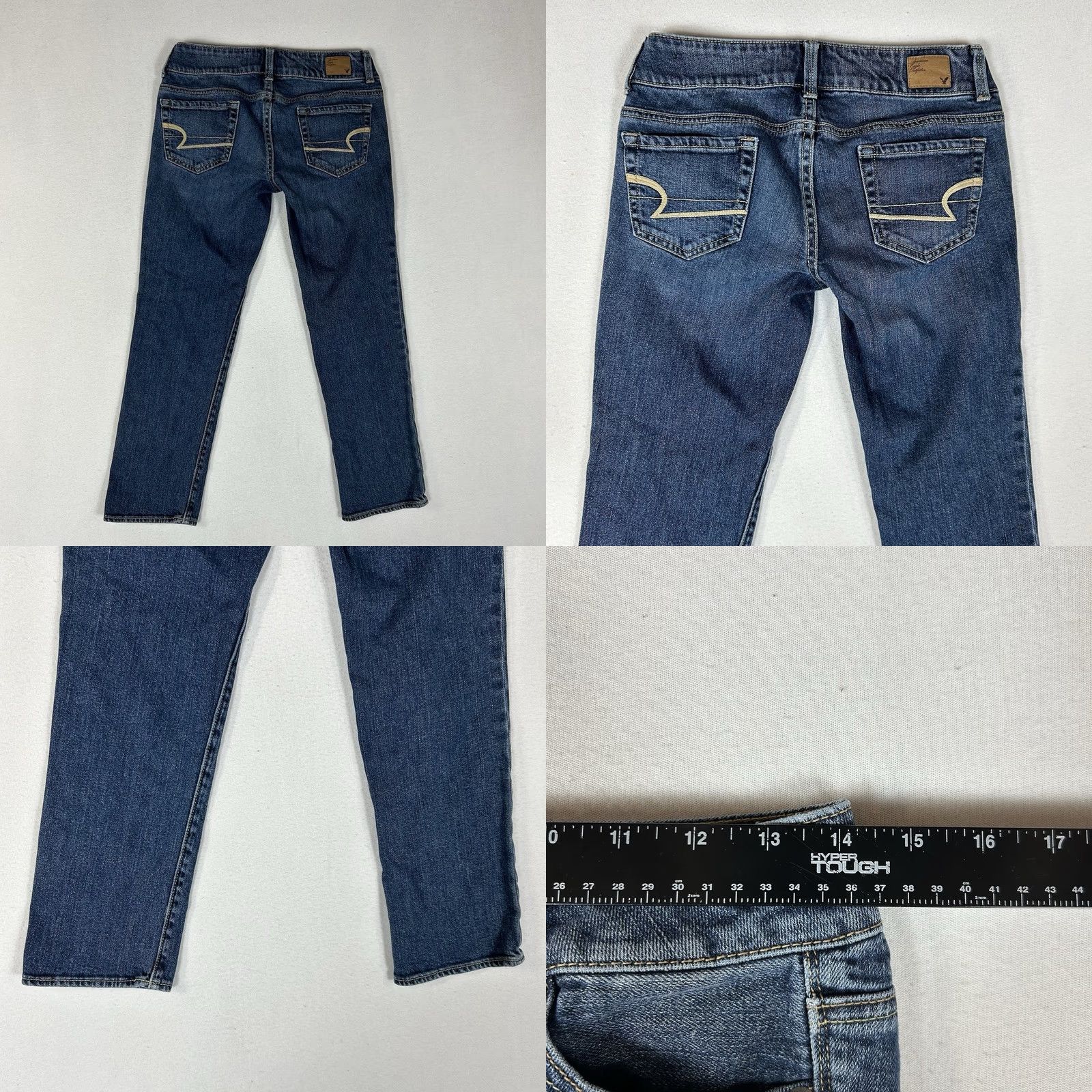 American Eagle Outfitters American Eagle Artist Crop Jeans Women's Size 0 Regular Medium Wash Stretch Denim Crop Cropped Jeans Womens 0 Regular Medium Wash AEO Size 25" / US 0 / IT 36 - 8 Thumbnail