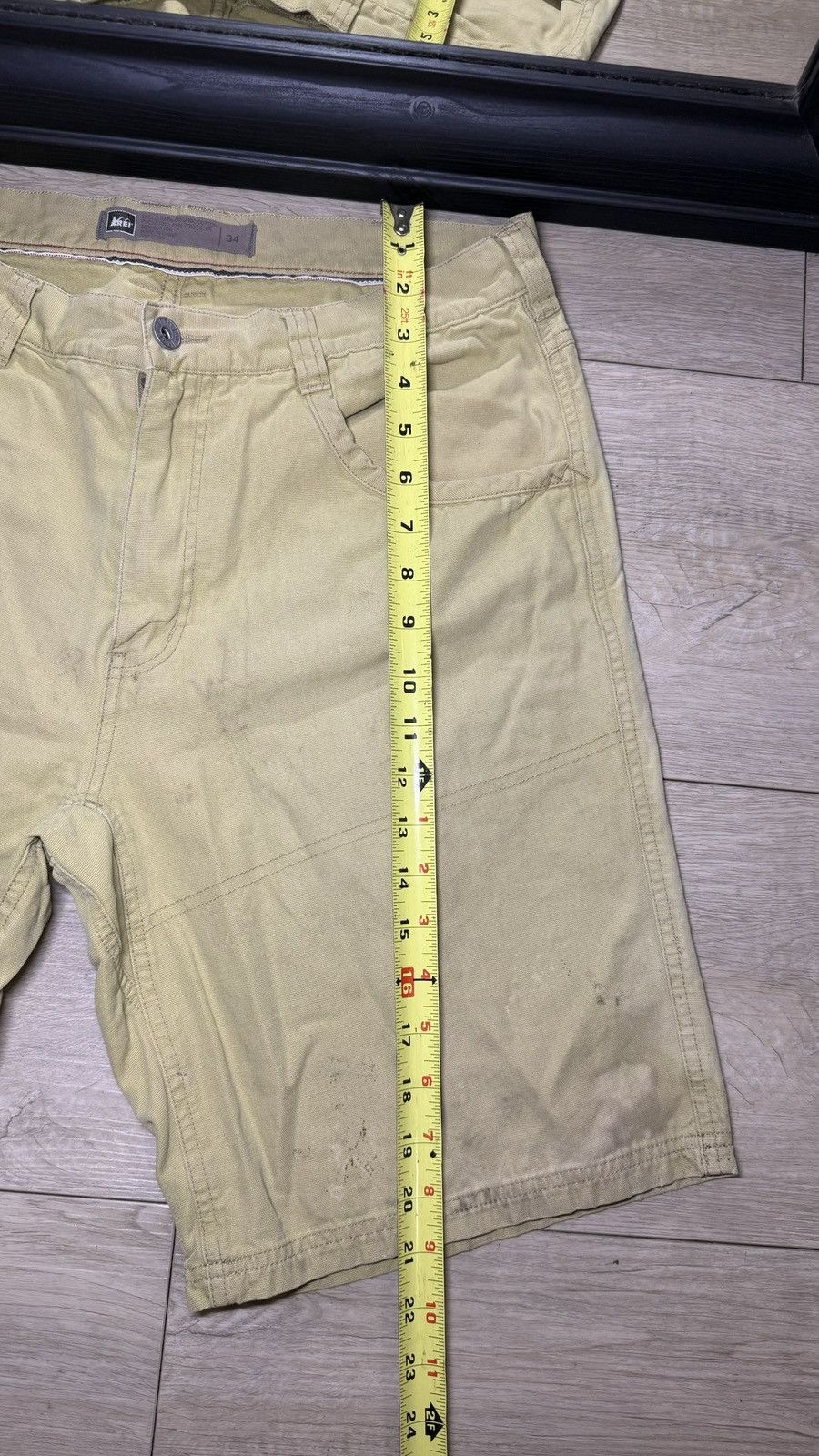 Rei Y2K 2000s REI Pastel Yellow Shell 100% Organic Cotton Cargo Size US 34 / EU 50 - 6 Thumbnail