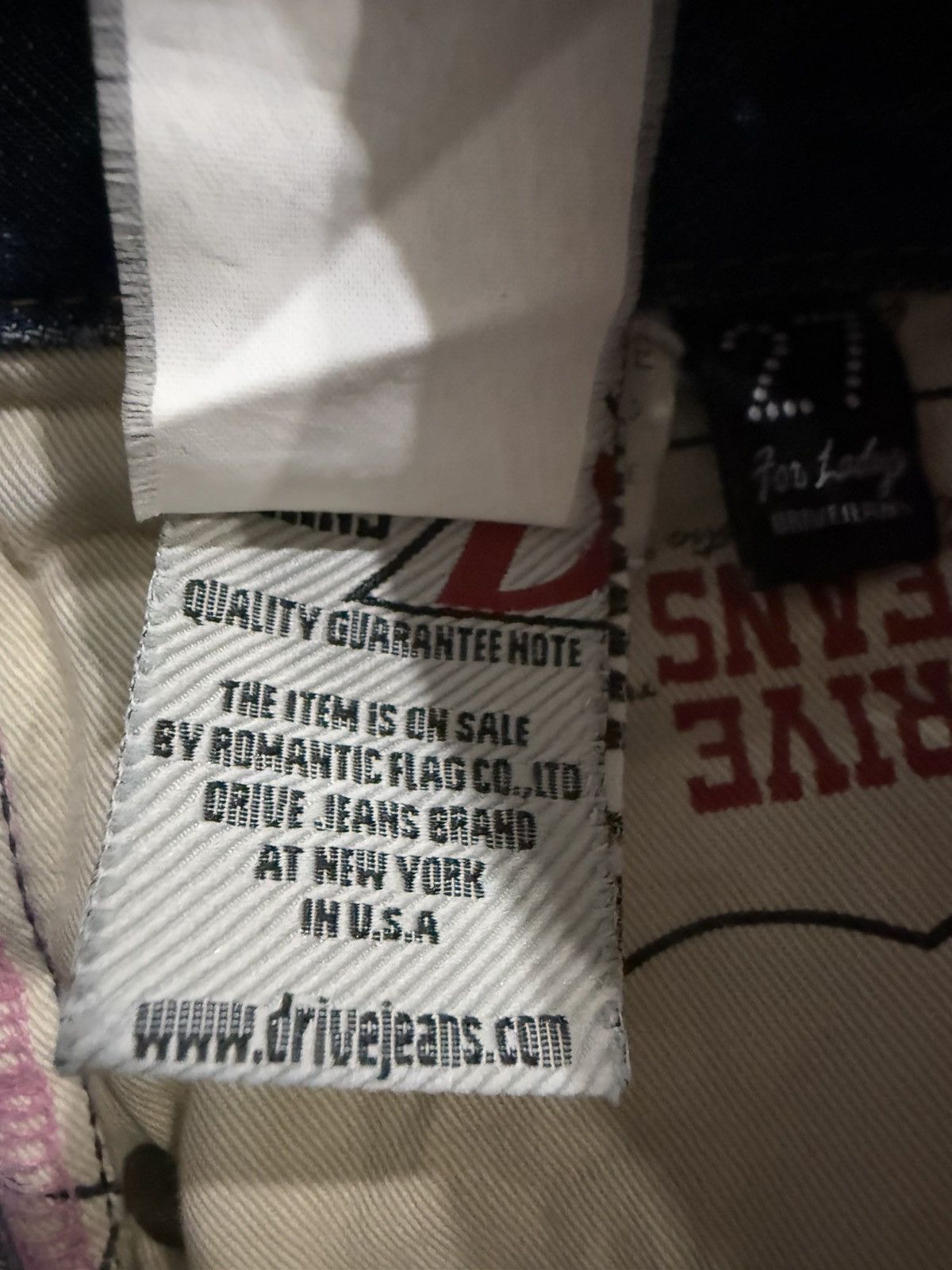 Japanese Brand DRIVE JEANS FLARED BOOTCUT JEANS Size 29" - 14 Thumbnail