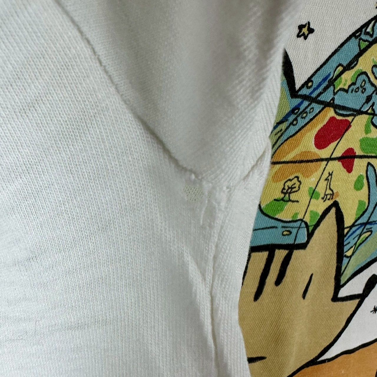 USA Olympics × Vintage Vintage 1992 Barcelona Olympics Cobi Artwork Promo T-Shirt Size US L / EU 52-54 / 3 - 4 Thumbnail