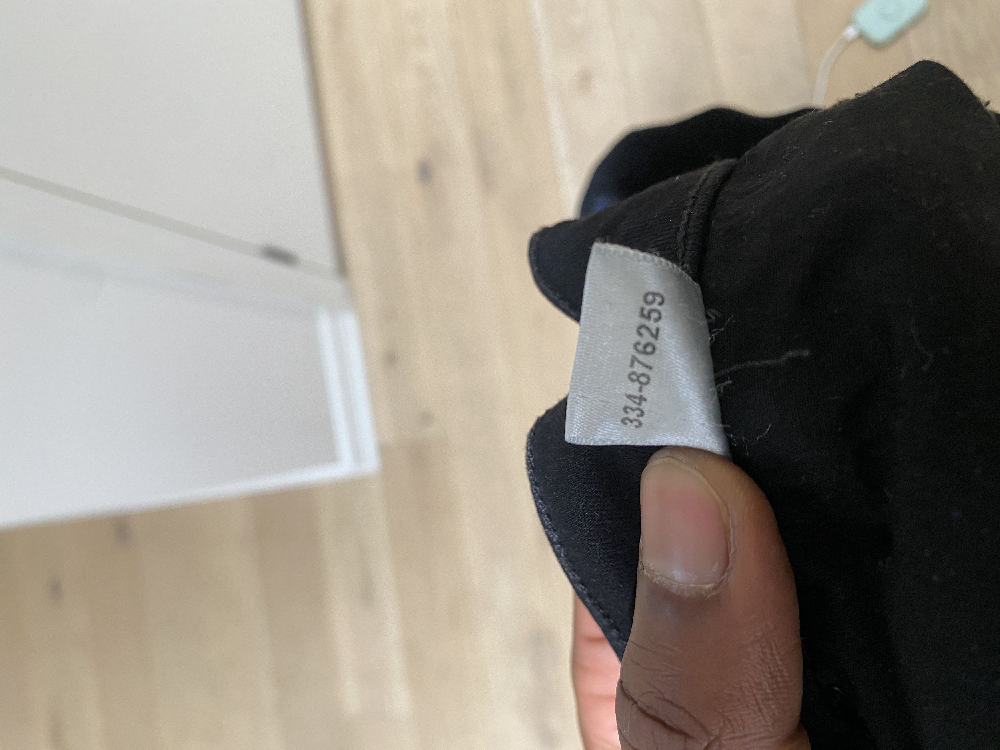 Paige Transcend Lennox 32” Slim Jean ‘Black Shadow’ Size US 32 / EU 48 - 13 Thumbnail
