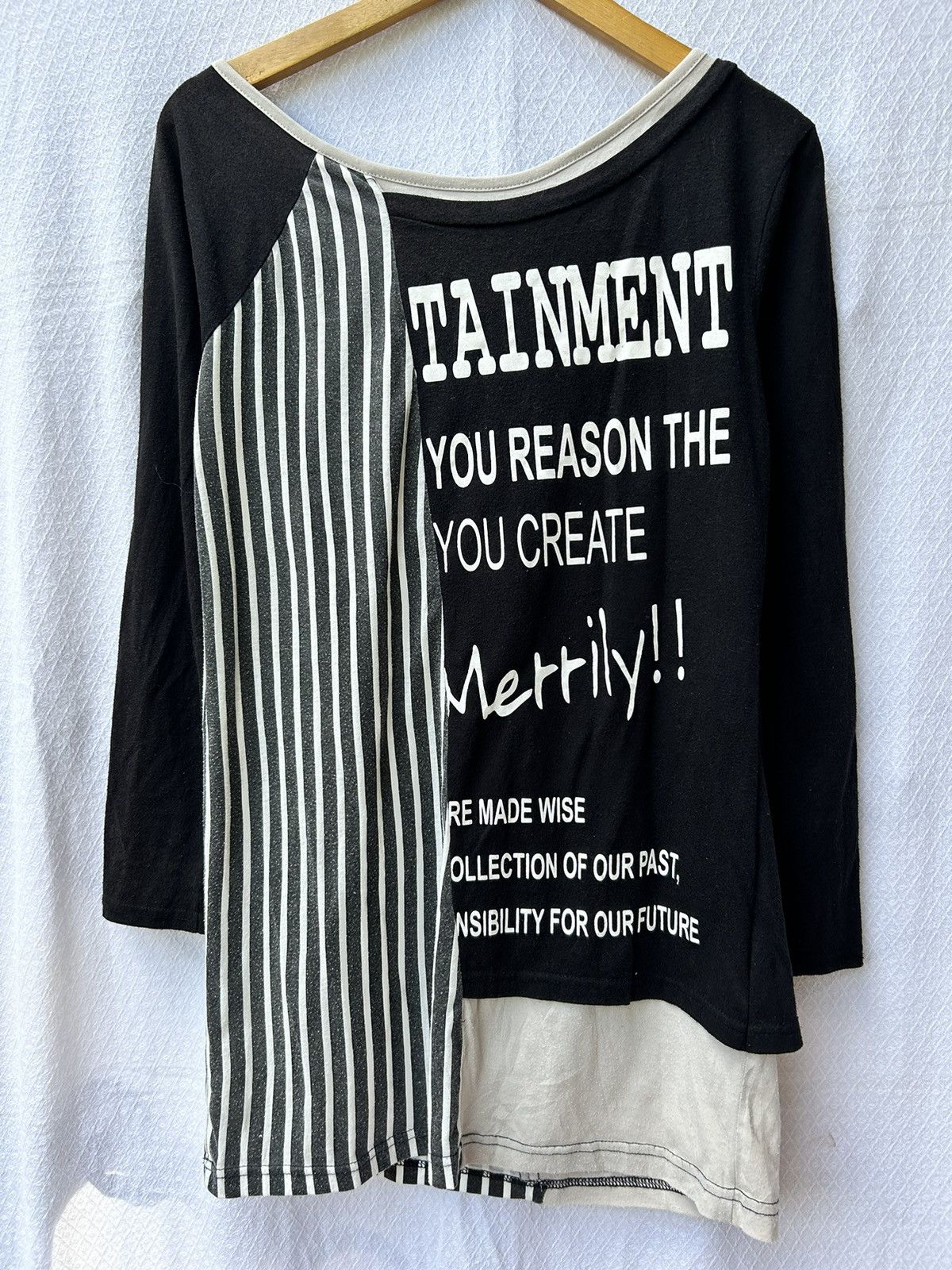 Hysteric Glamour Japanese style multizip poem double layers longsleeve Size US M / EU 48-50 / 2 - 2 Thumbnail