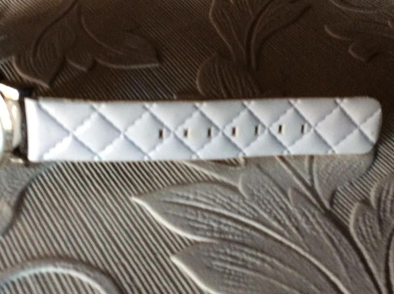 Designer Paul's Boutique white leather strap watch Size ONE SIZE - 4 Thumbnail
