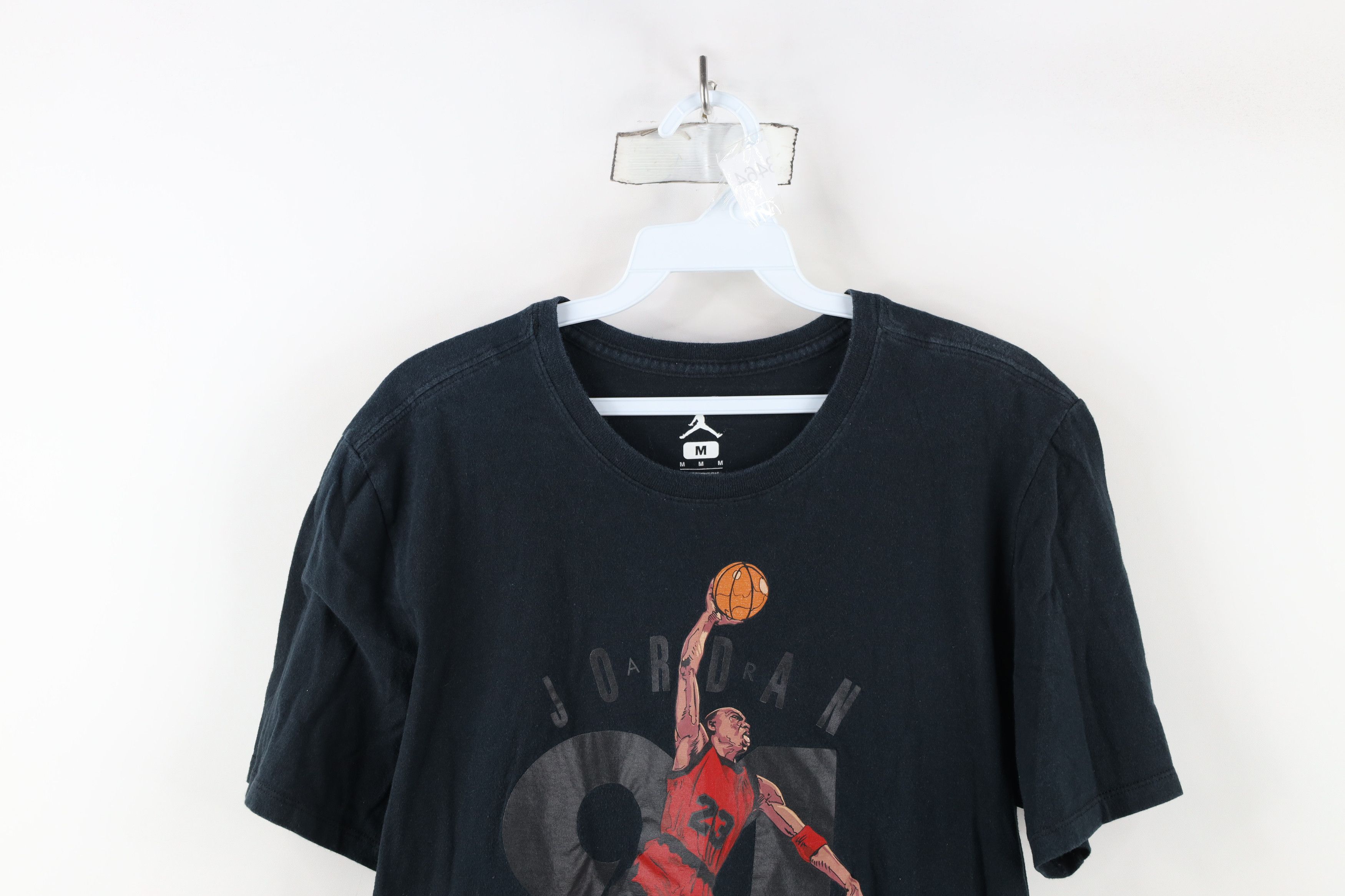 Nike × Vintage Vintage Nike Air Jordan Michael Jordan Basketball T-Shirt Size US M / EU 48-50 / 2 - 2 Thumbnail