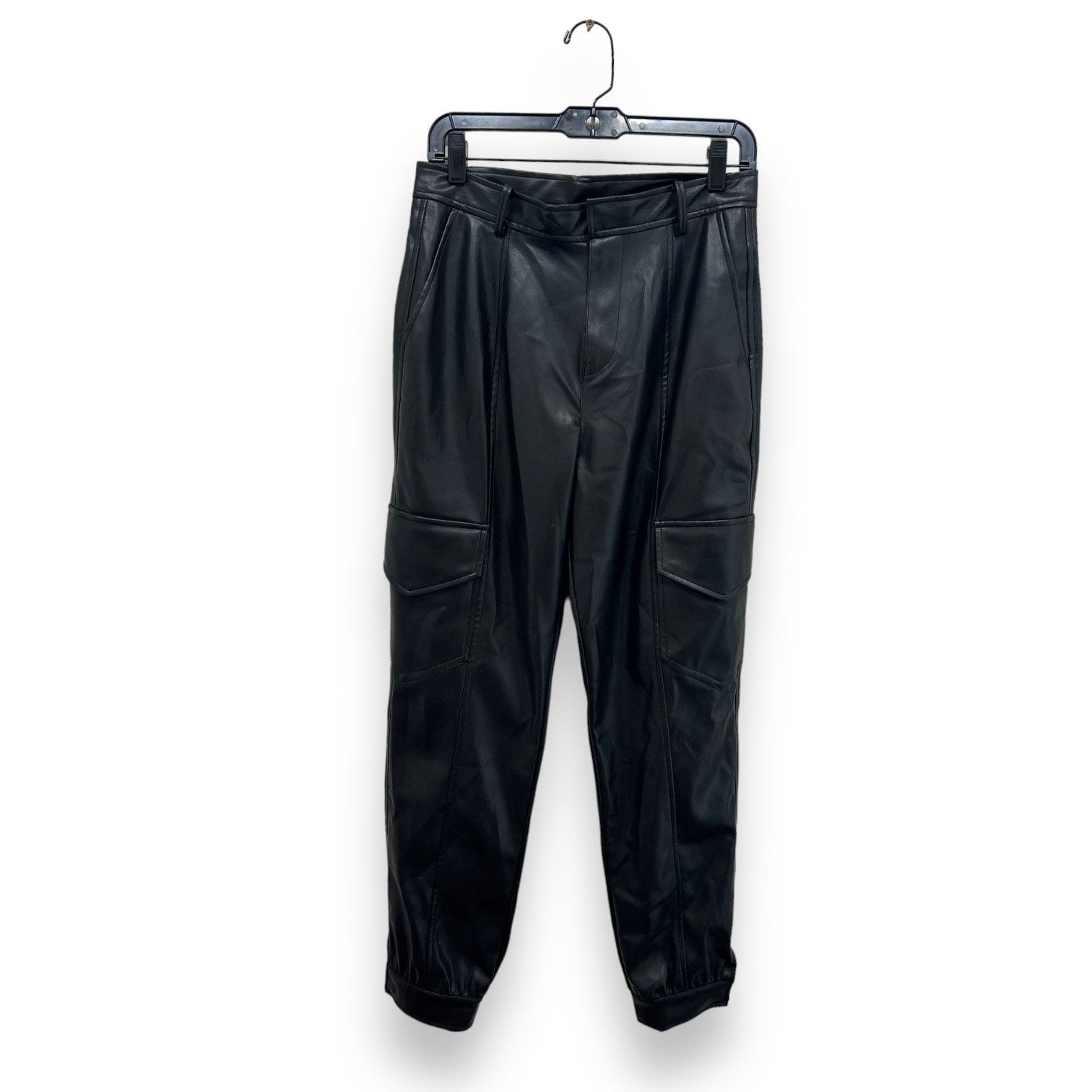 Young Fabulous & Broke Young Fabulous & Broke Priscilla Vegan Leather Joggers Size 29" - 3 Thumbnail