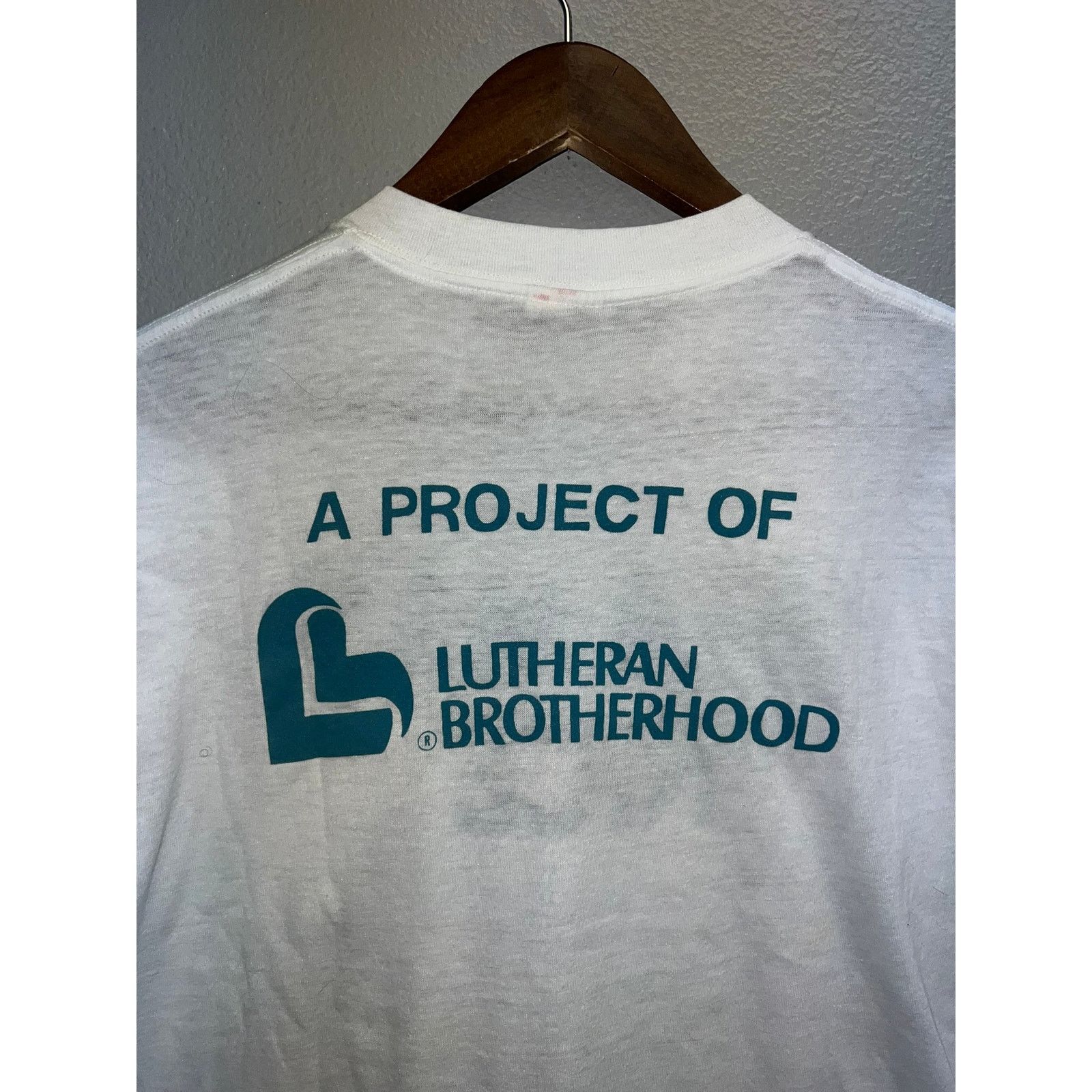 Vintage Vintage Miami Shirt Miami's Nice Lutheran Brotherhood 80s M Size US M / EU 48-50 / 2 - 7 Thumbnail