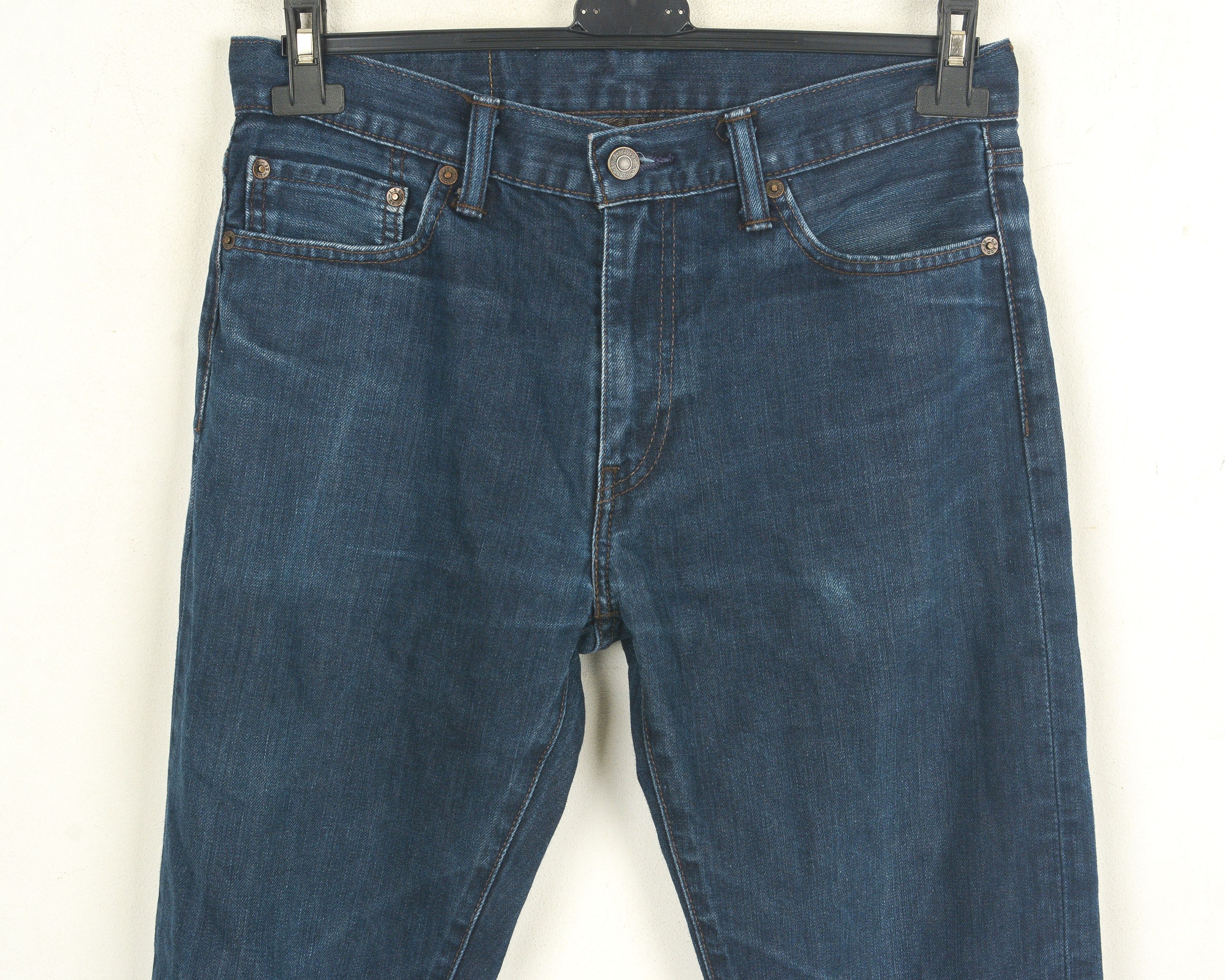 Levi's LEVIS STRAUSS 504 W31 L34 Jeans Denim Pants Straight Regular Size US 31 - 2 Thumbnail
