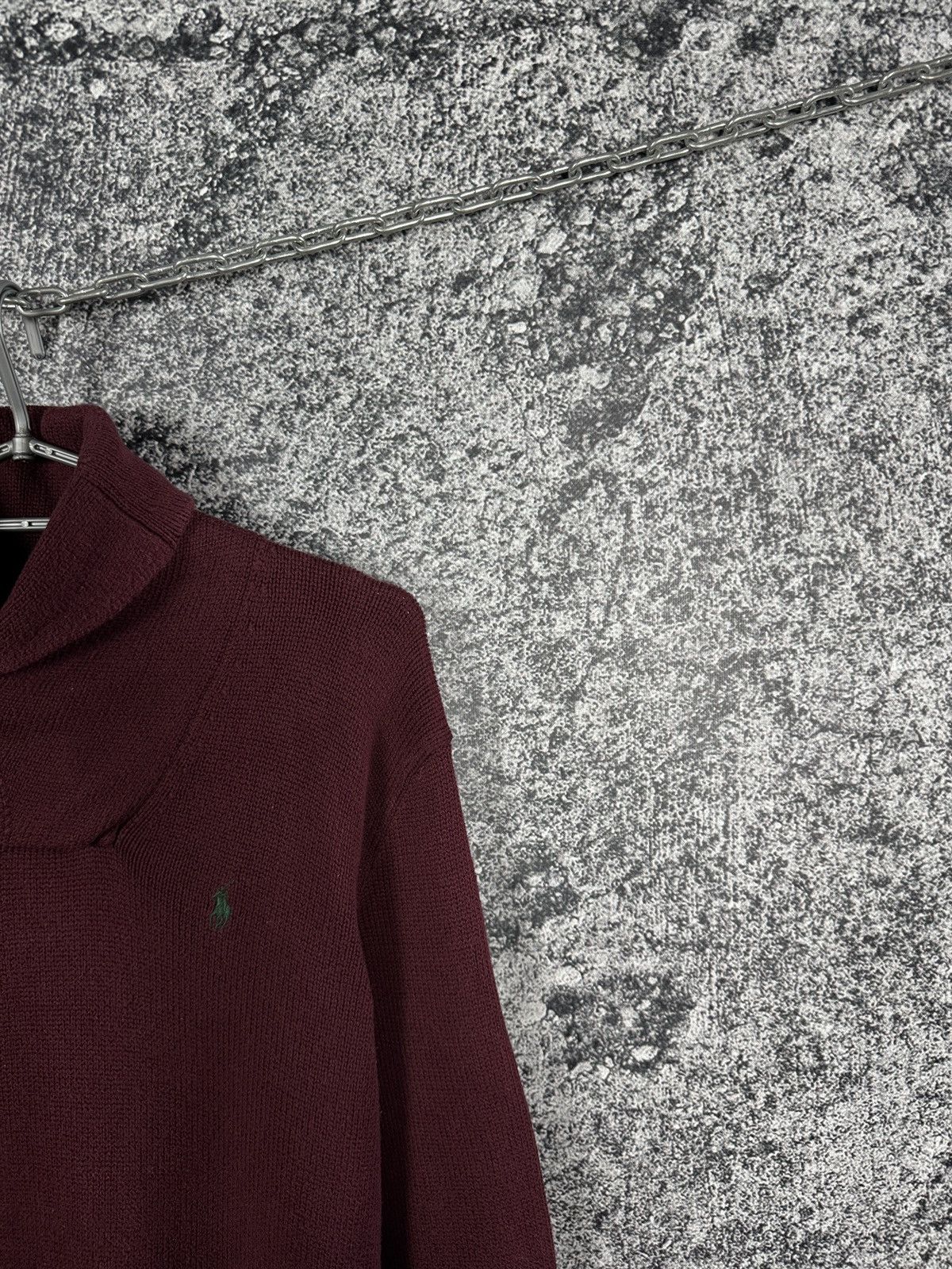 Polo Ralph Lauren Men’s Polo Ralph Lauren Shawl Knit Sweater Pullover Size M Size US M / EU 48-50 / 2 - 2 Thumbnail