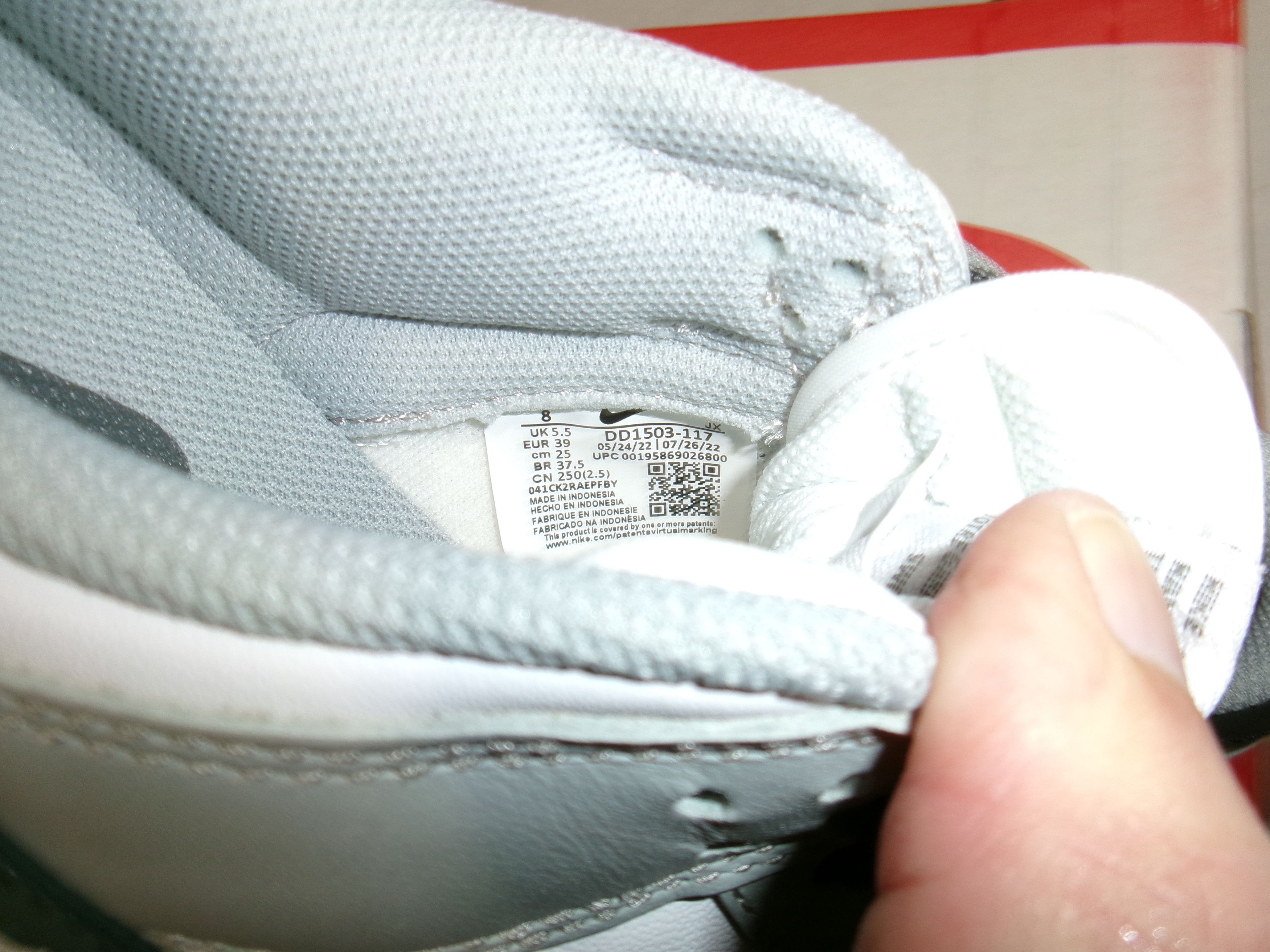 Nike Nike Dunk Low - DD1503-117 Light Smoke Grey Size US 8 / IT 38 - 7 Thumbnail