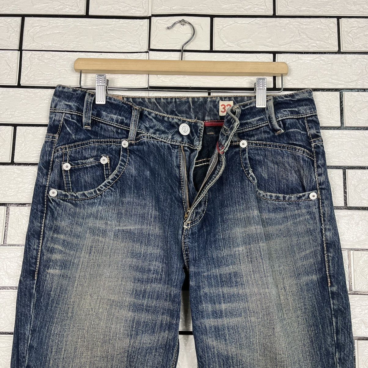 Japanese Brand Vintage Rush Hour Daily Used Workwear Denim Size US 32 / EU 48 - 14 Thumbnail