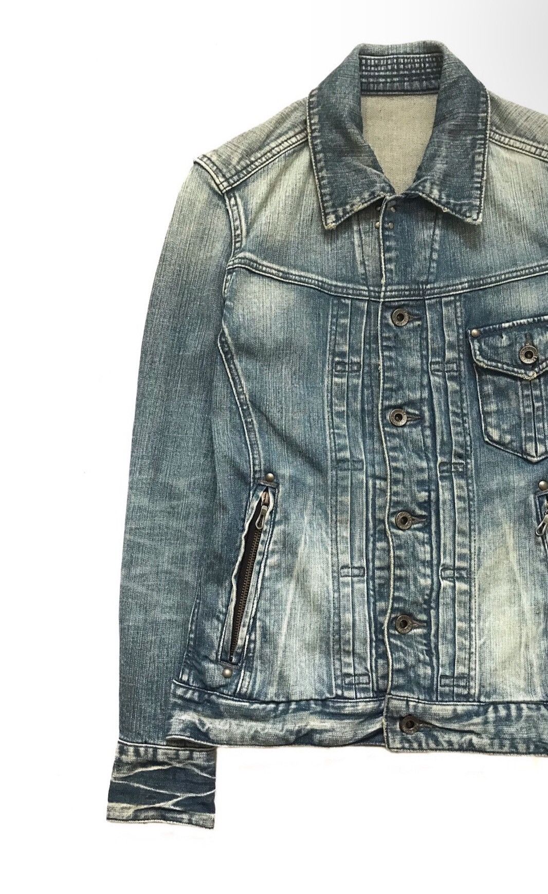 5351 POUR LES HOMMES JAPANESE BRAND 5351 POUR LES HOMME TRUCKER JACKET Size US S / EU 44-46 / 1 - 4 Thumbnail