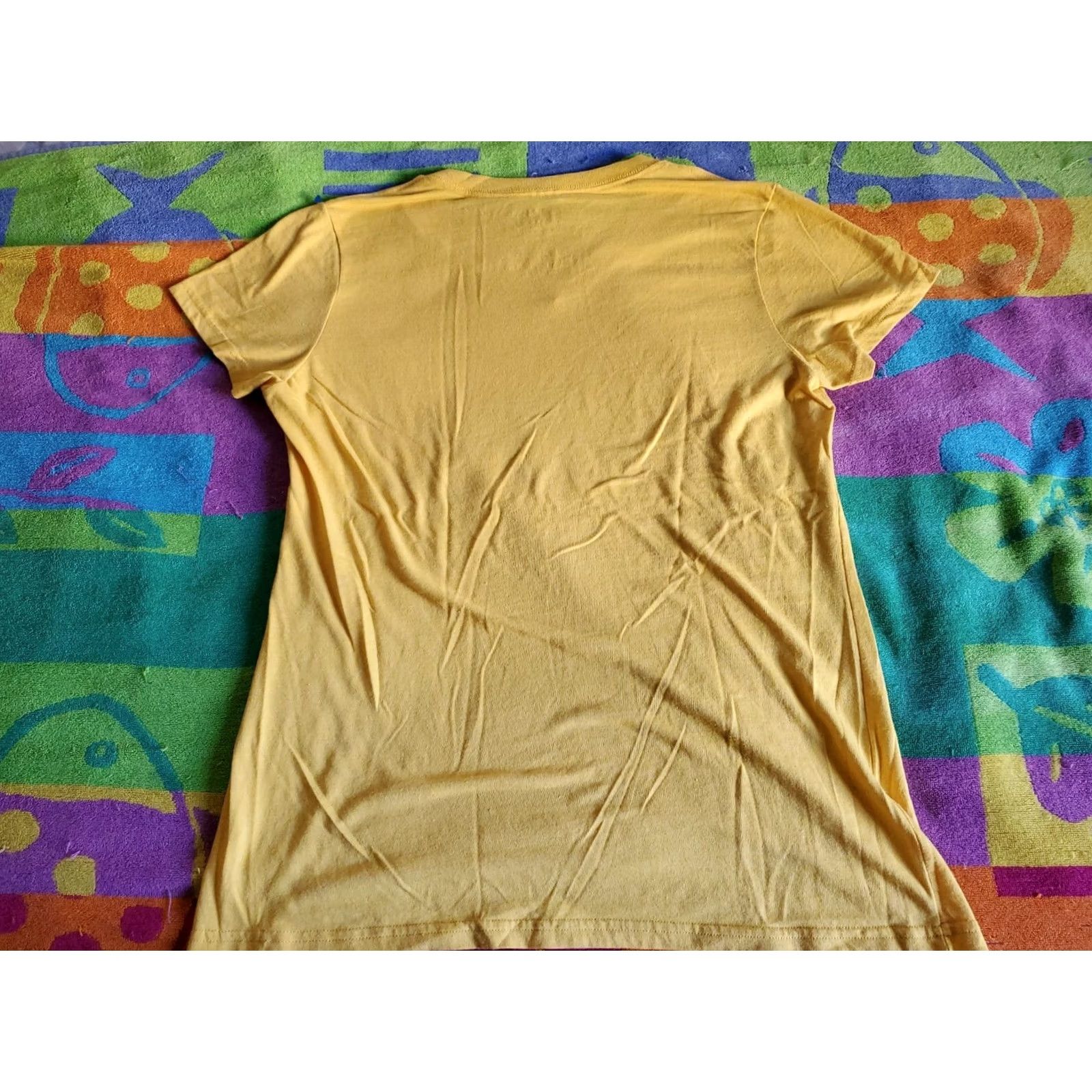 Vintage Fanatics STEEL CITY FOOTBALL Circa 1961 T-Shirt Yellow XS? Wait, no Size L / US 10 / IT 46 - 3 Thumbnail