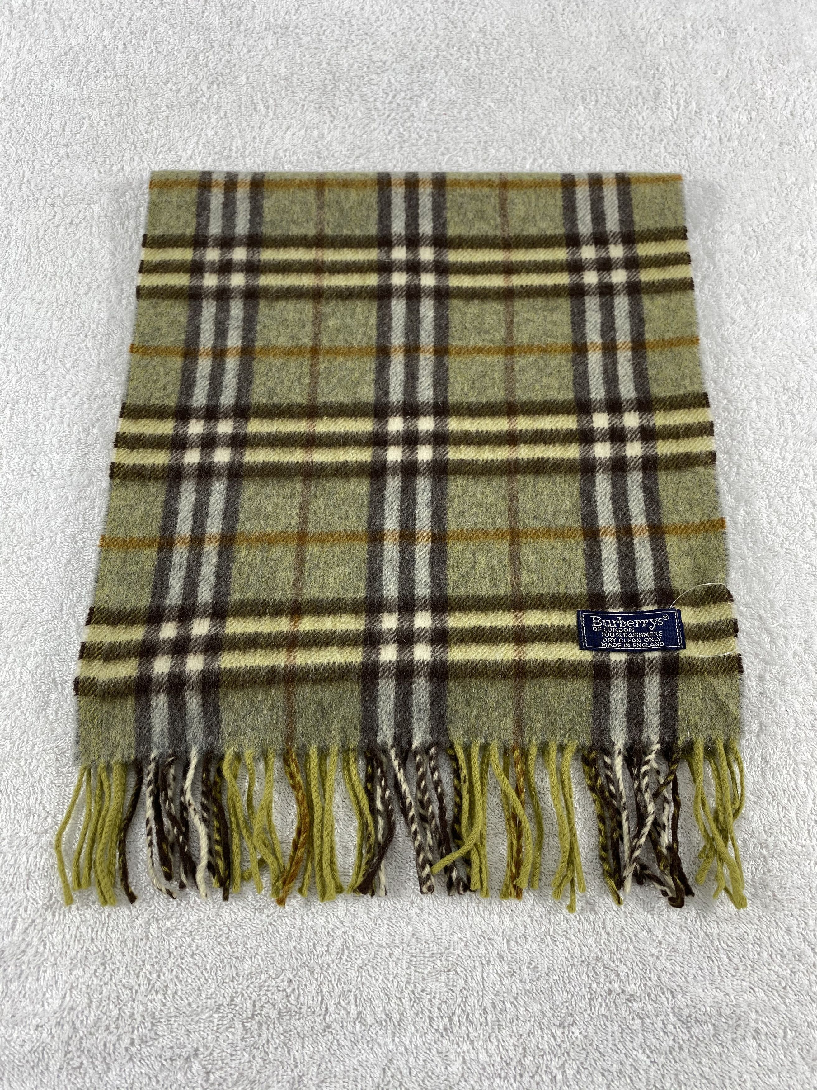 Burberry Vintage Burberry Scarf/Muffler/Neckwear MF609 Size ONE SIZE - 2 Thumbnail