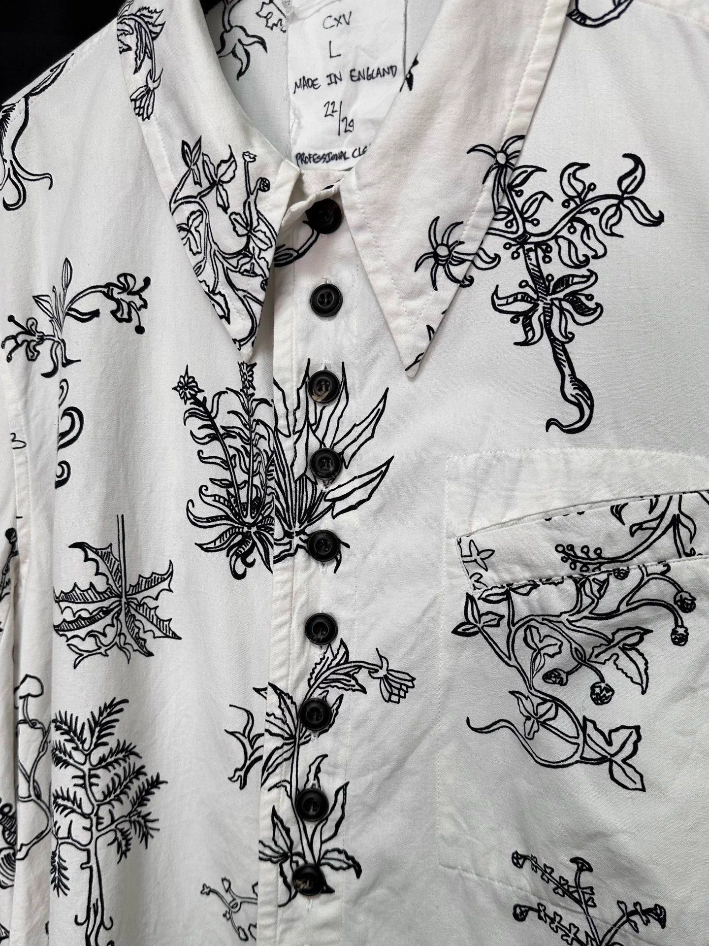 John Alexander Skelton John Alexander Skelton 24ss botanical limited shirt L Size US L / EU 52-54 / 3 - 5 Thumbnail
