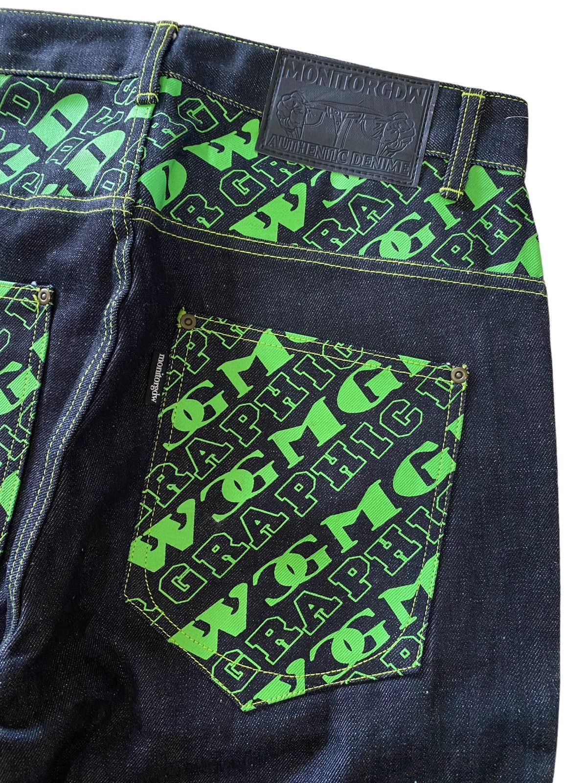 Momotaro Jeans Monitor GDW Streetwear Like Momotaro Size US 35 - 16 Thumbnail