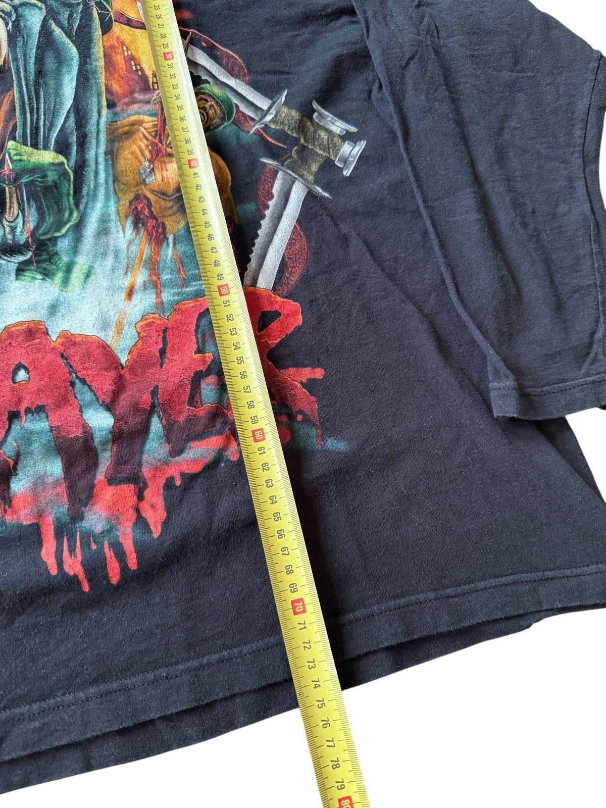 Slayer *RARE* 90s VINTAGE SLAYER LONGSLEEVE BAND TEE METAL Size US XL / EU 56 / 4 - 10 Thumbnail