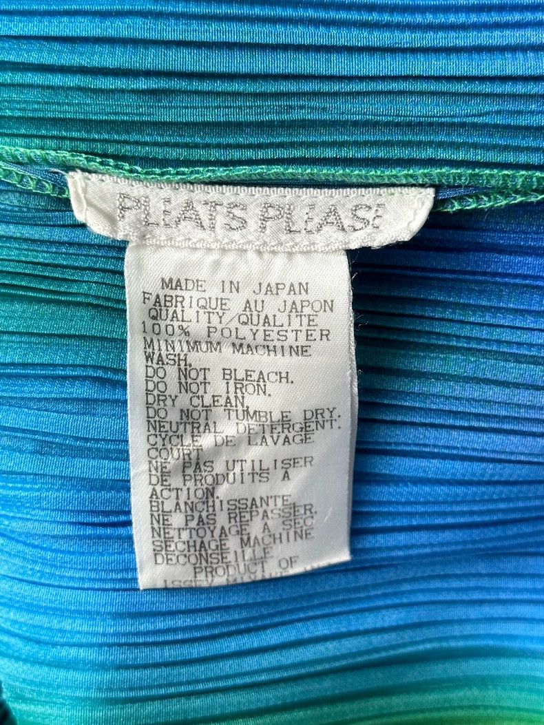 Issey Miyake Issey Miyake Aurora pleated top Size L / US 10 / IT 46 - 3 Thumbnail
