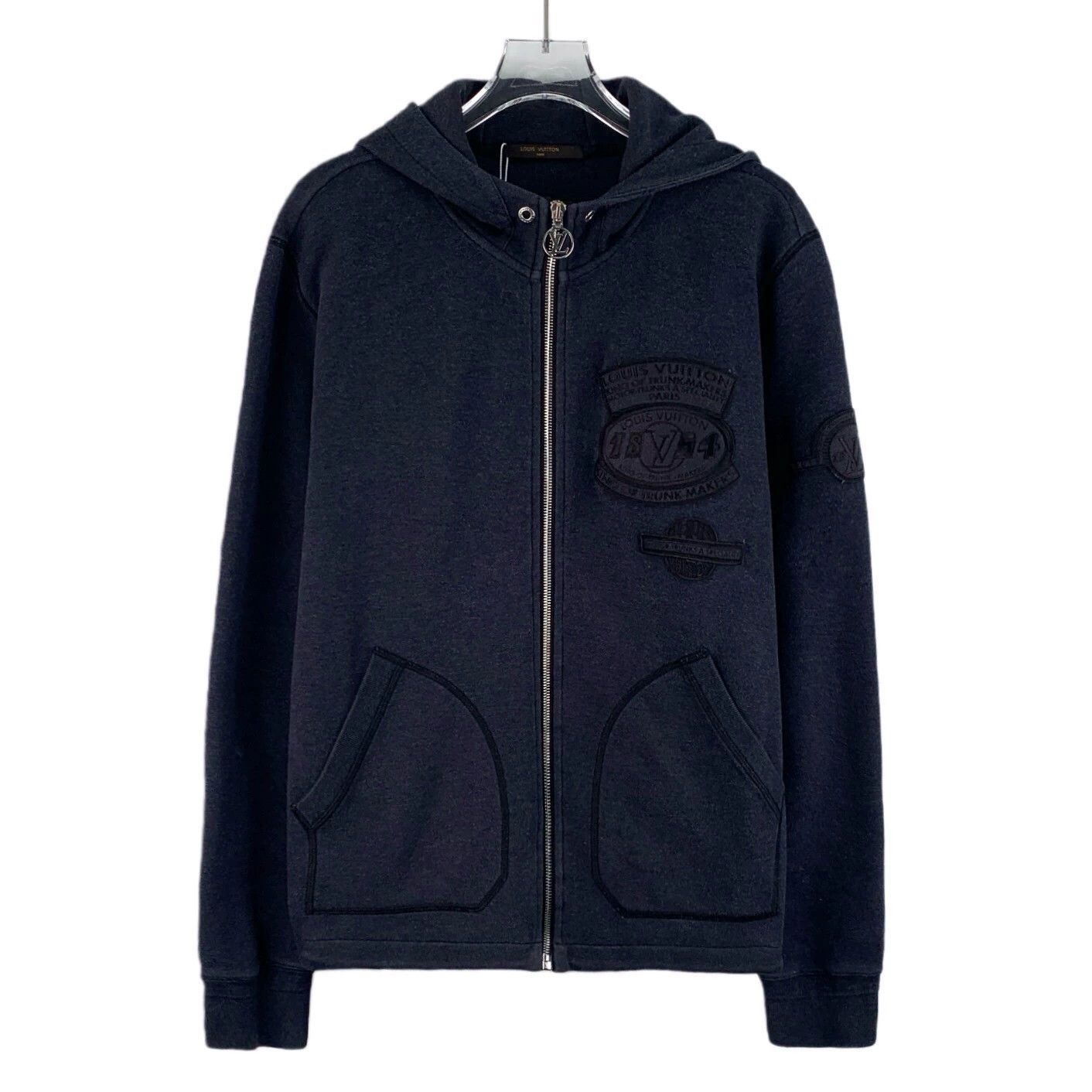 Louis Vuitton Louis Vuitton Hooded Zip-Up Long-Sleeve Sweatshirt Jacket Size M / US 6-8 / IT 42-44 - 1 Thumbnail