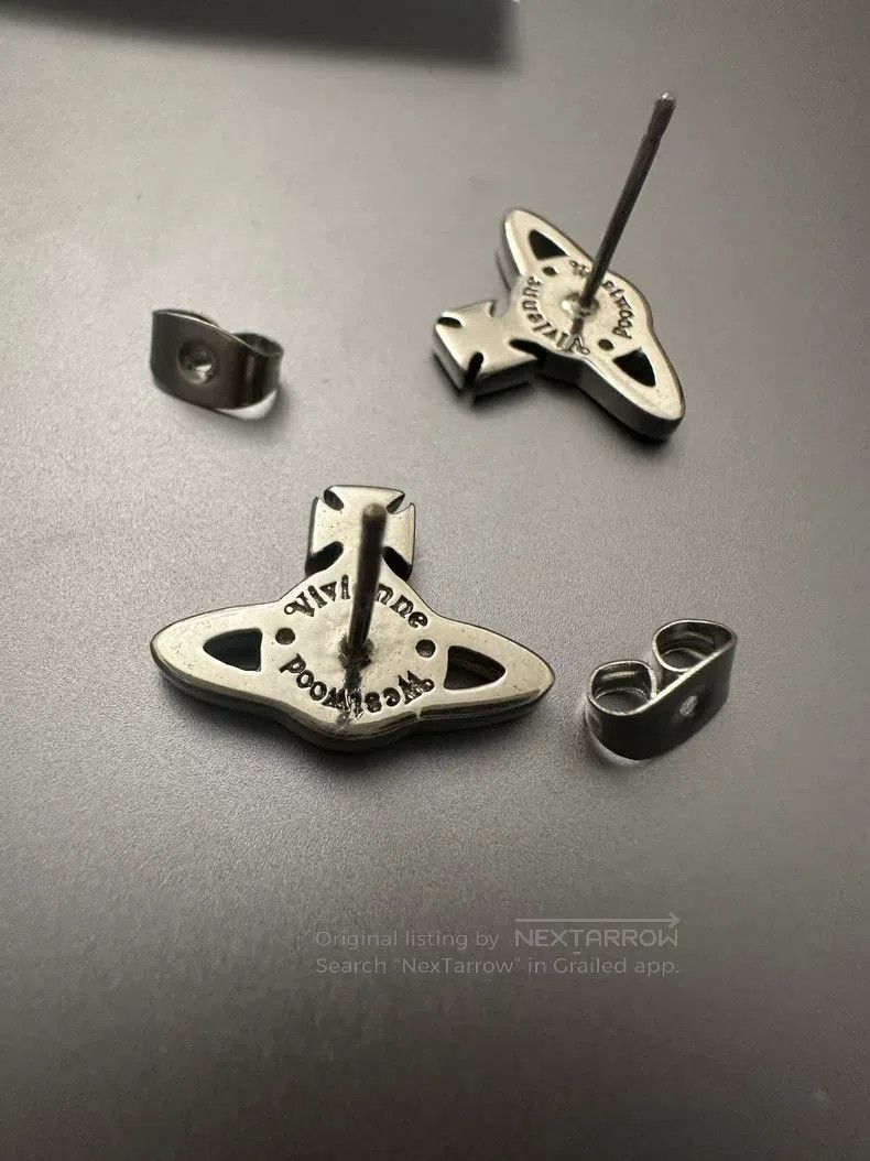 Vivienne Westwood Vivienne Westwood Saturn Kate Studs Size ONE SIZE - 3 Thumbnail