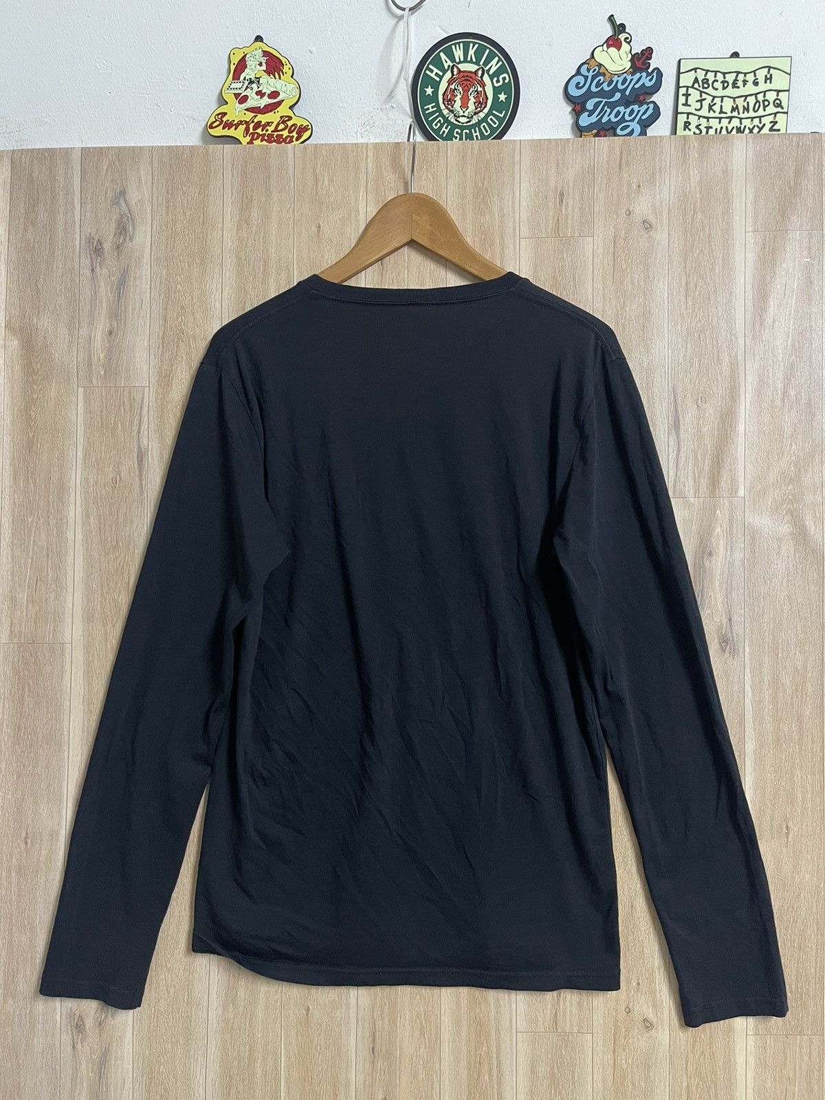 Pepe Jeans Pepe Jeans T shirt Body Fit Stretch S fit M Black Spellout Size US M / EU 48-50 / 2 - 7 Thumbnail