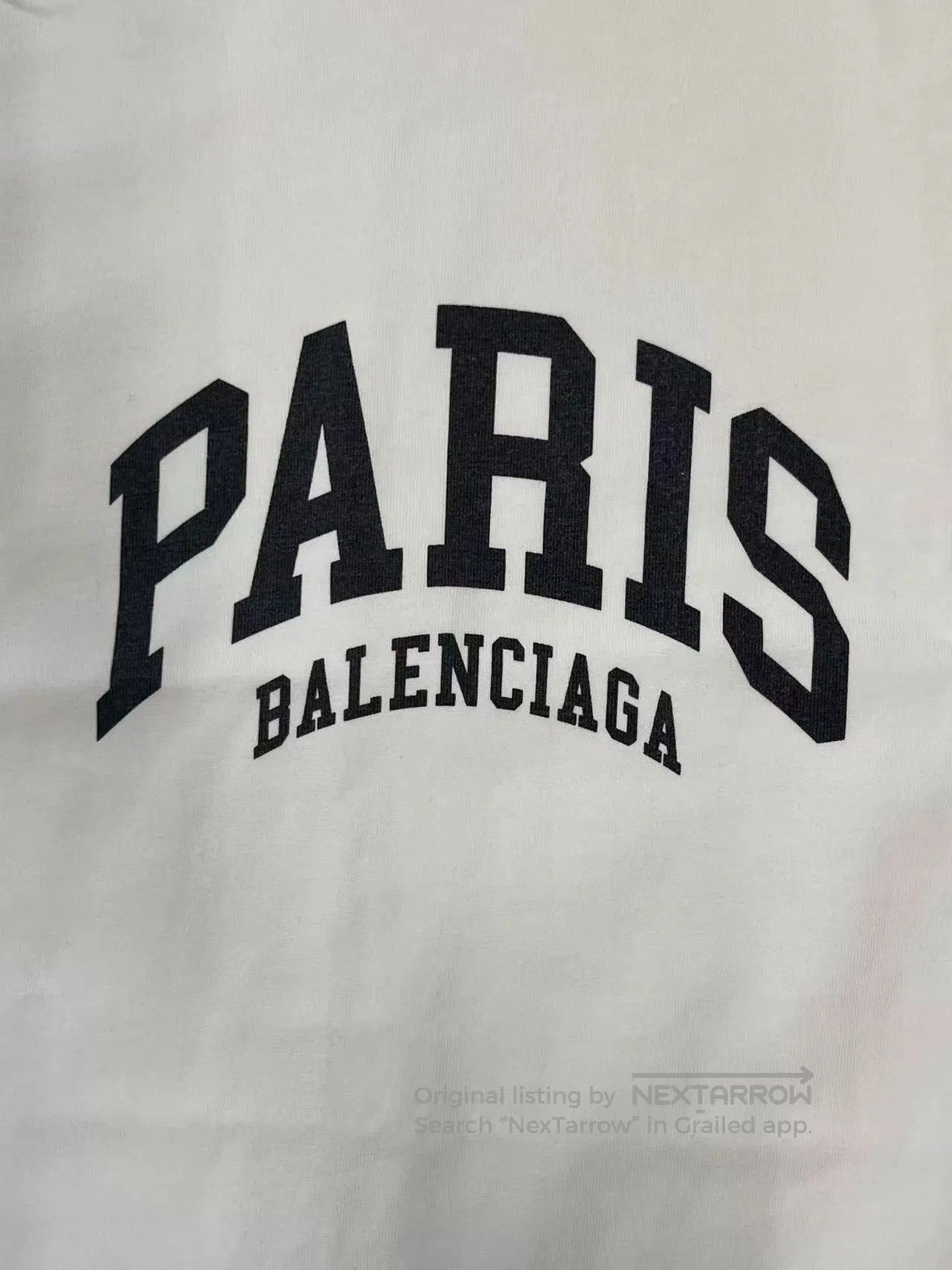 Balenciaga Balenciaga Crewneck Letter Print T-Shirt. Size US XS / EU 42 / 0 - 3 Thumbnail
