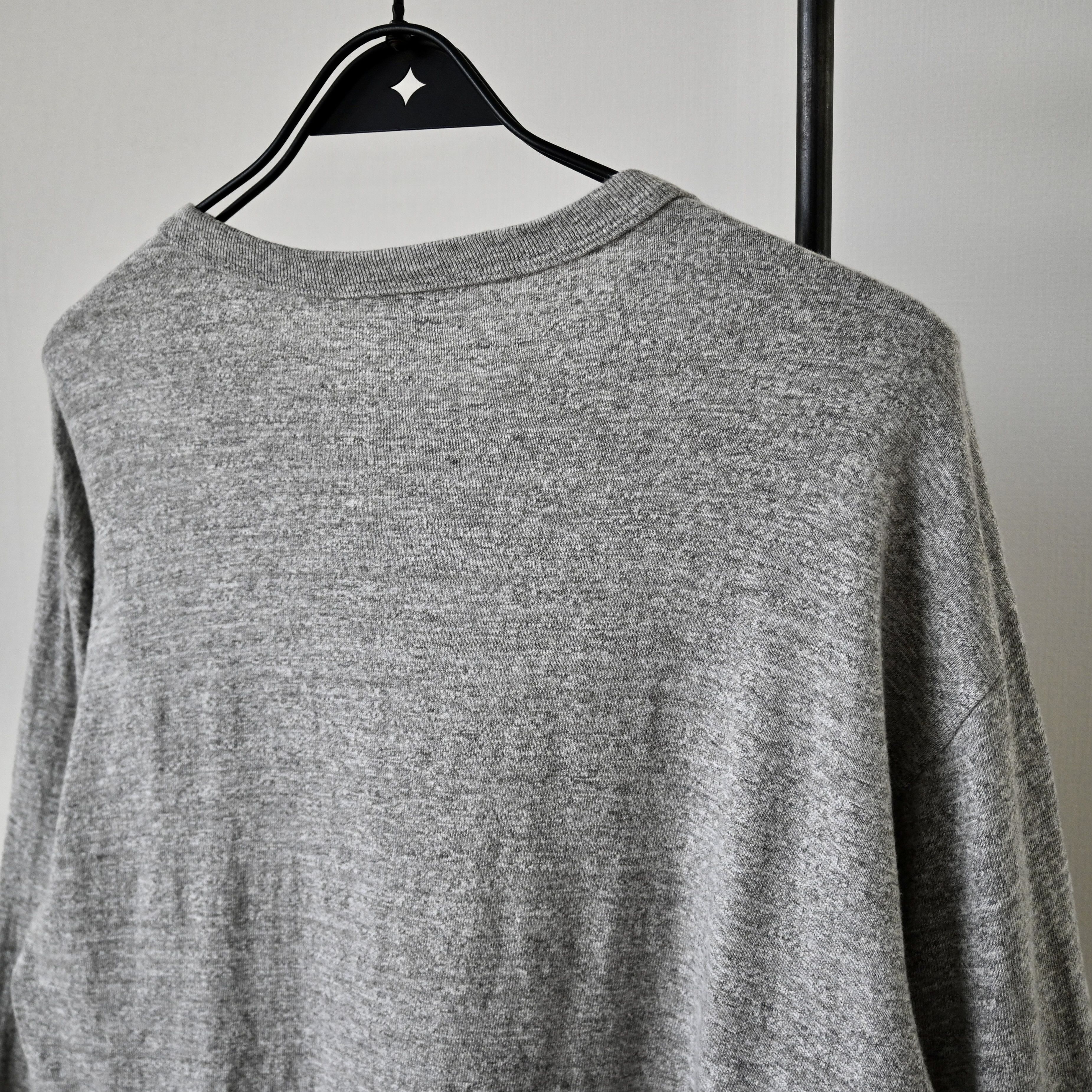 Warehouse Warehouse "shadow border" henley neck t-shirt made in Japan Size US XL / EU 56 / 4 - 3 Thumbnail