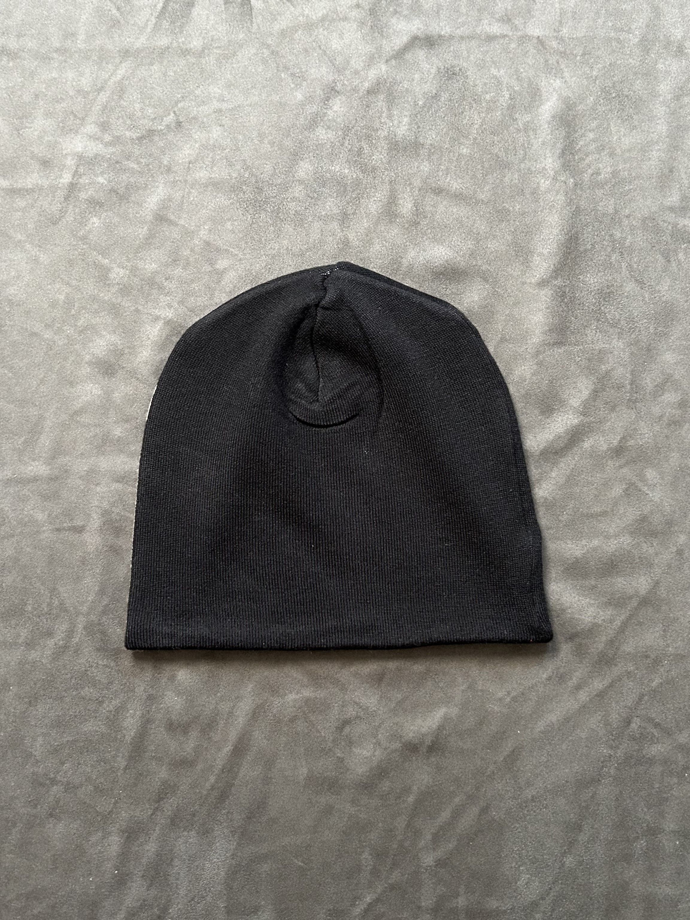 Japanese Brand Rare Little Devil Graphic Design No Cuff Beanie Hat Black OS Size ONE SIZE - 3 Thumbnail