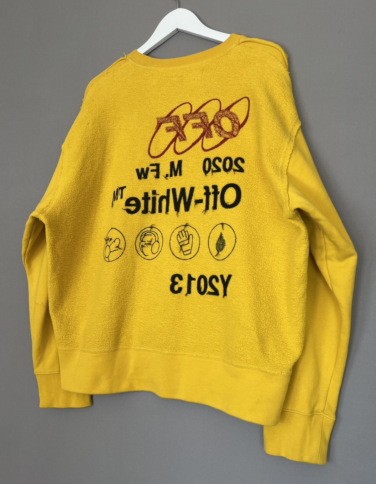Off-White × Virgil Abloh 🔥 OFF-WHITE Industrial Y013 Incomp Sweatshirt Size US M / EU 48-50 / 2 - 5 Thumbnail