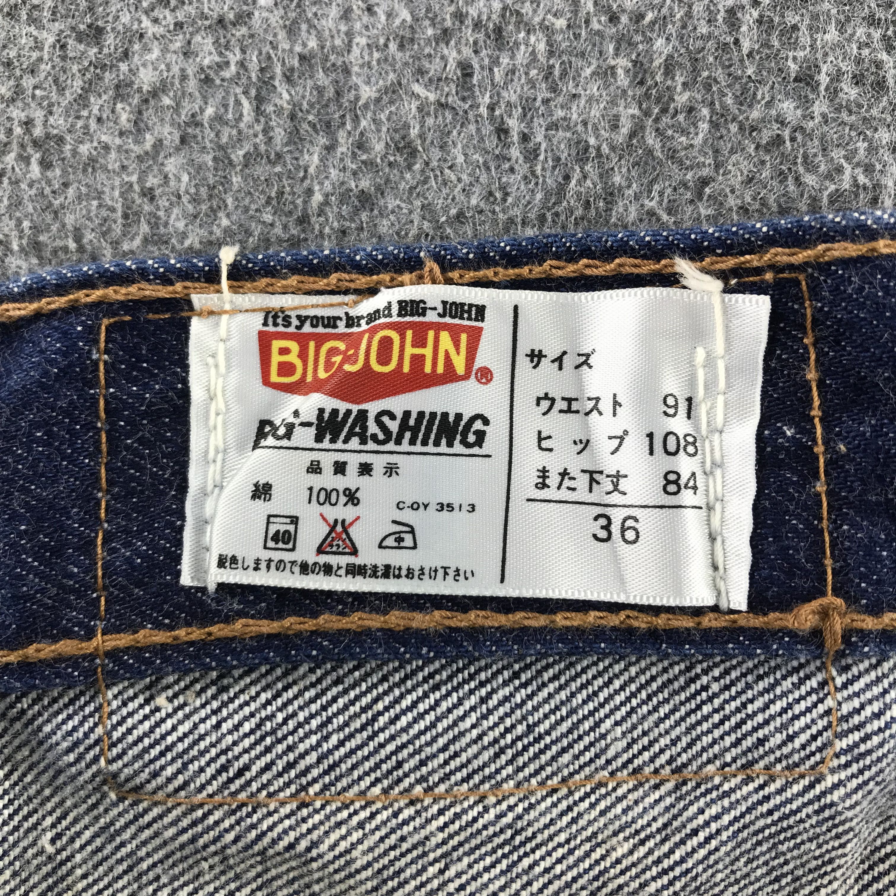 Big John Vintage Big John Jeans Blue Wash Denim KJ3442 Size US 36 / EU 52 - 10 Thumbnail