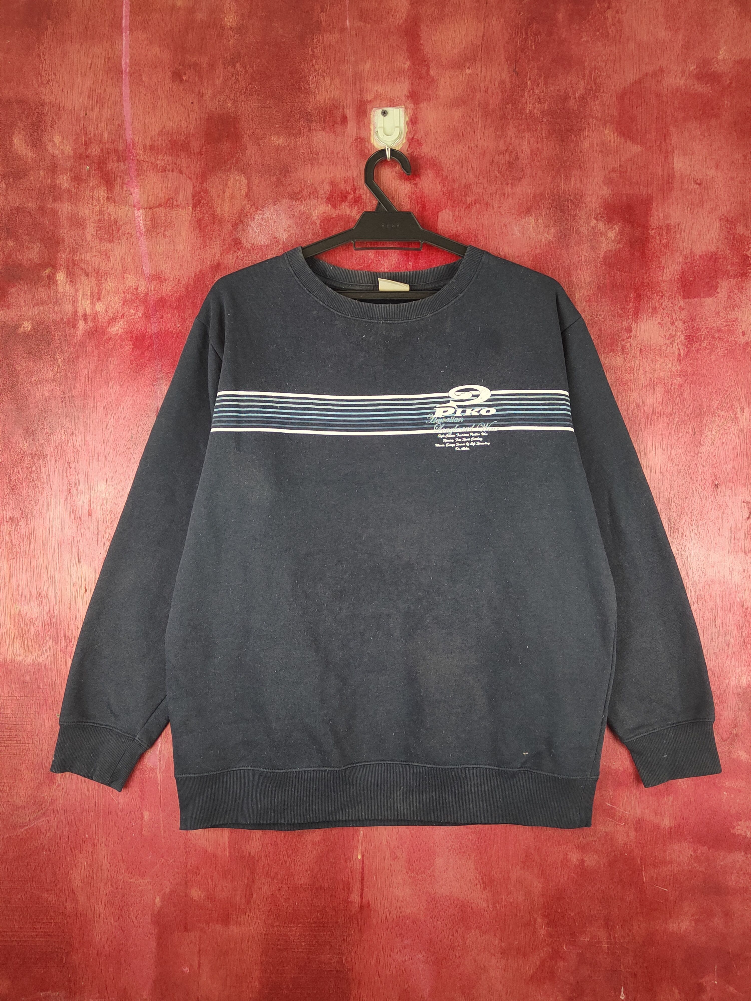 Piko surf vintage Dark Blue Sweatshirts #S1555