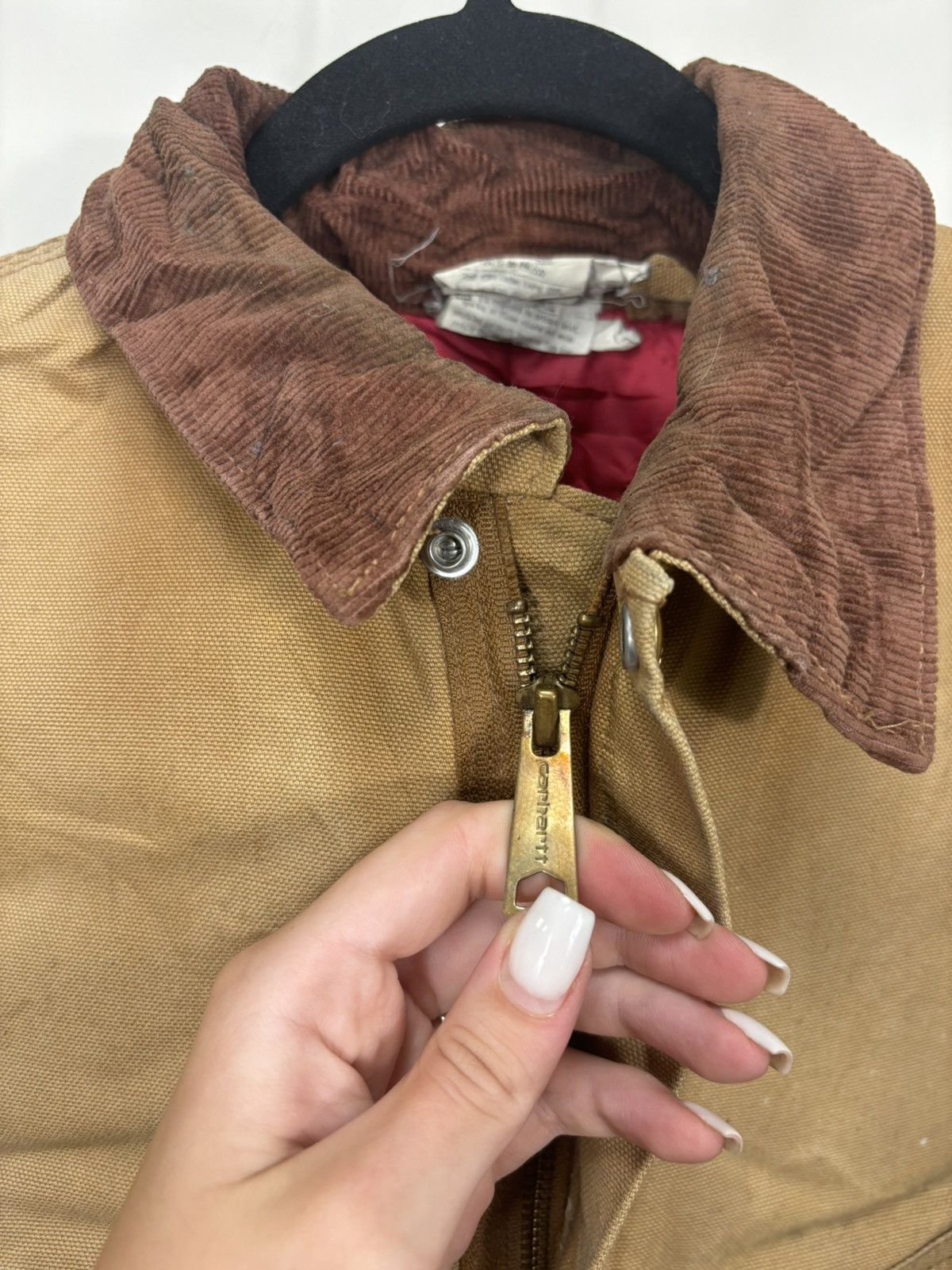 Carhartt Vintage 90s Carhartt Y2K Faded Boxy Cropped Detroit Jacket Size US M / EU 48-50 / 2 - 16 Thumbnail