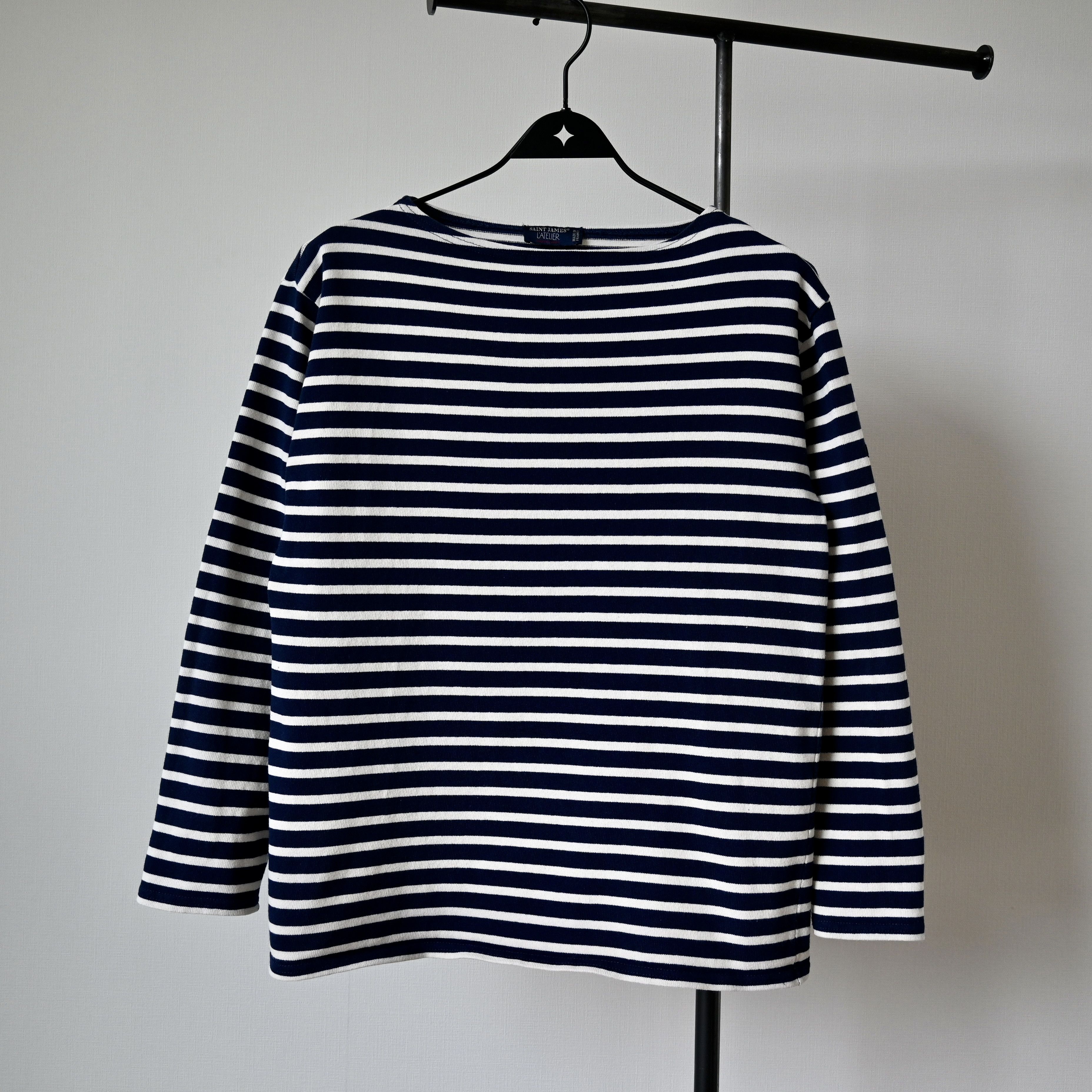Saint James SAINT JAMES "GUILDO" heavyweight cotton breton shirt, 4/M Size US M / EU 48-50 / 2 - 2 Thumbnail