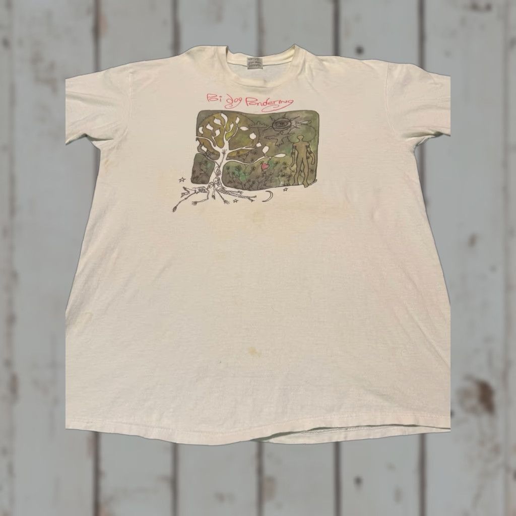 Vintage VINTAGE 1980s Poi Dog Pondering Rock Grunge Band T-Shirt Made In USA Size XL Size US XL / EU 56 / 4 - 1 Thumbnail
