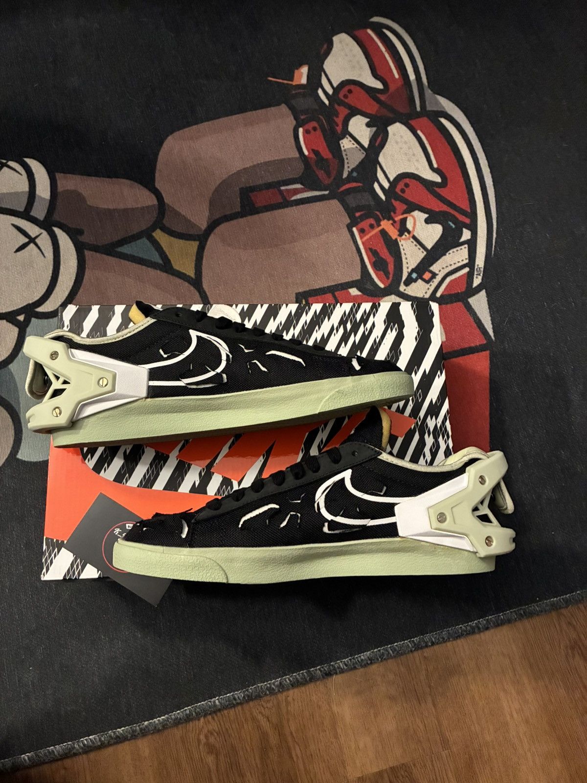 Nike Nike blazer low acronym olive Size US 8 / EU 41 - 3 Thumbnail