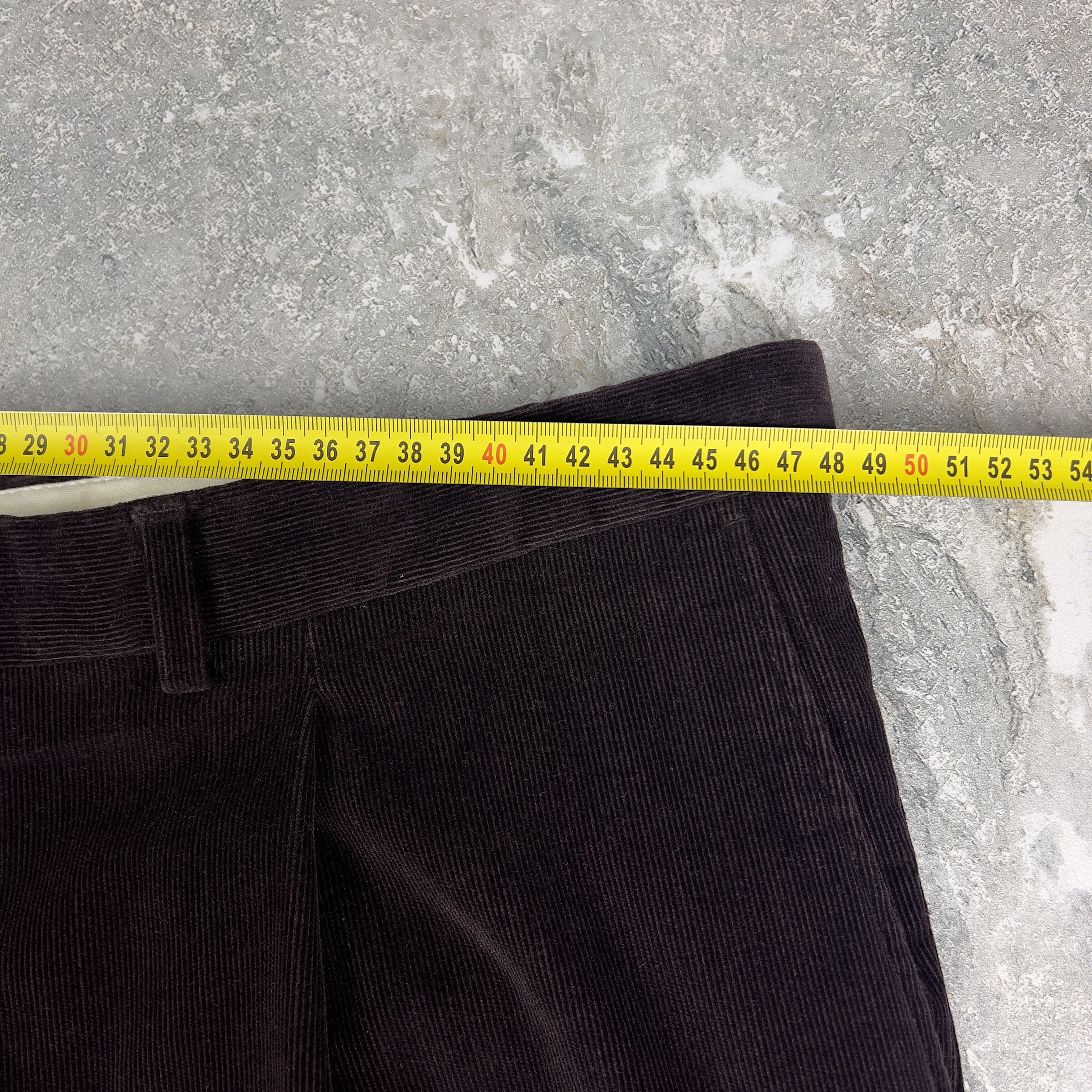 Givenchy GIVENCHY Mens Corduroy Straight Fit Trousers Pants Size US 42 / EU 58 - 13 Thumbnail