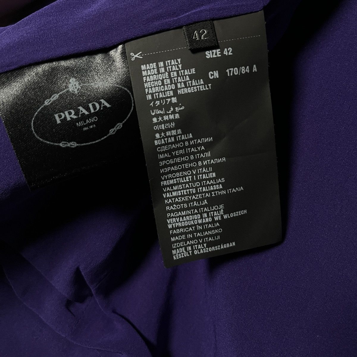 Prada Prada 2014 Black Jacket Size M / US 6-8 / IT 42-44 - 3 Thumbnail
