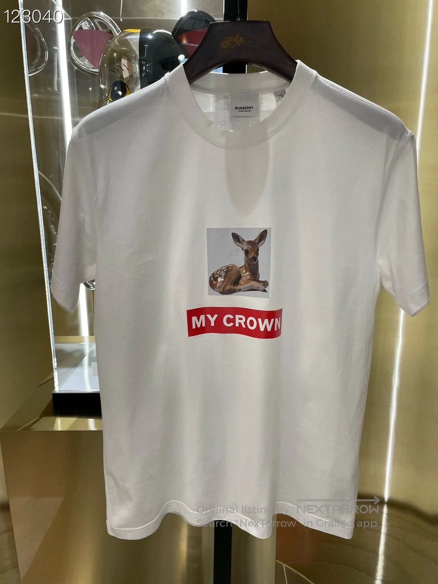 Burberry Burberry Classic Crown Deer Short Sleeve T. Size US XXS / EU 40 - 1 Thumbnail