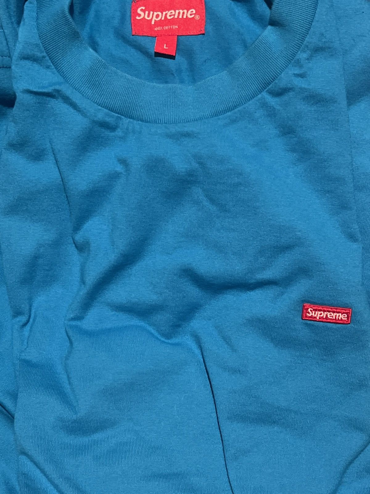 Supreme Supreme Small Box Tee Size US L / EU 52-54 / 3 - 3 Thumbnail