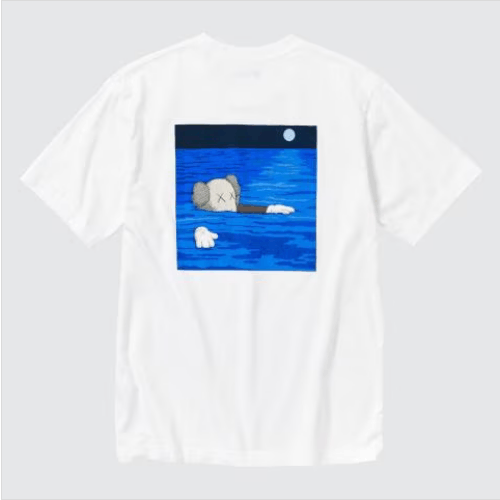 Japanese Brand Uniqlo X KAWS T-Shirt TEE Size US XL / EU 56 / 4 - 2 Thumbnail