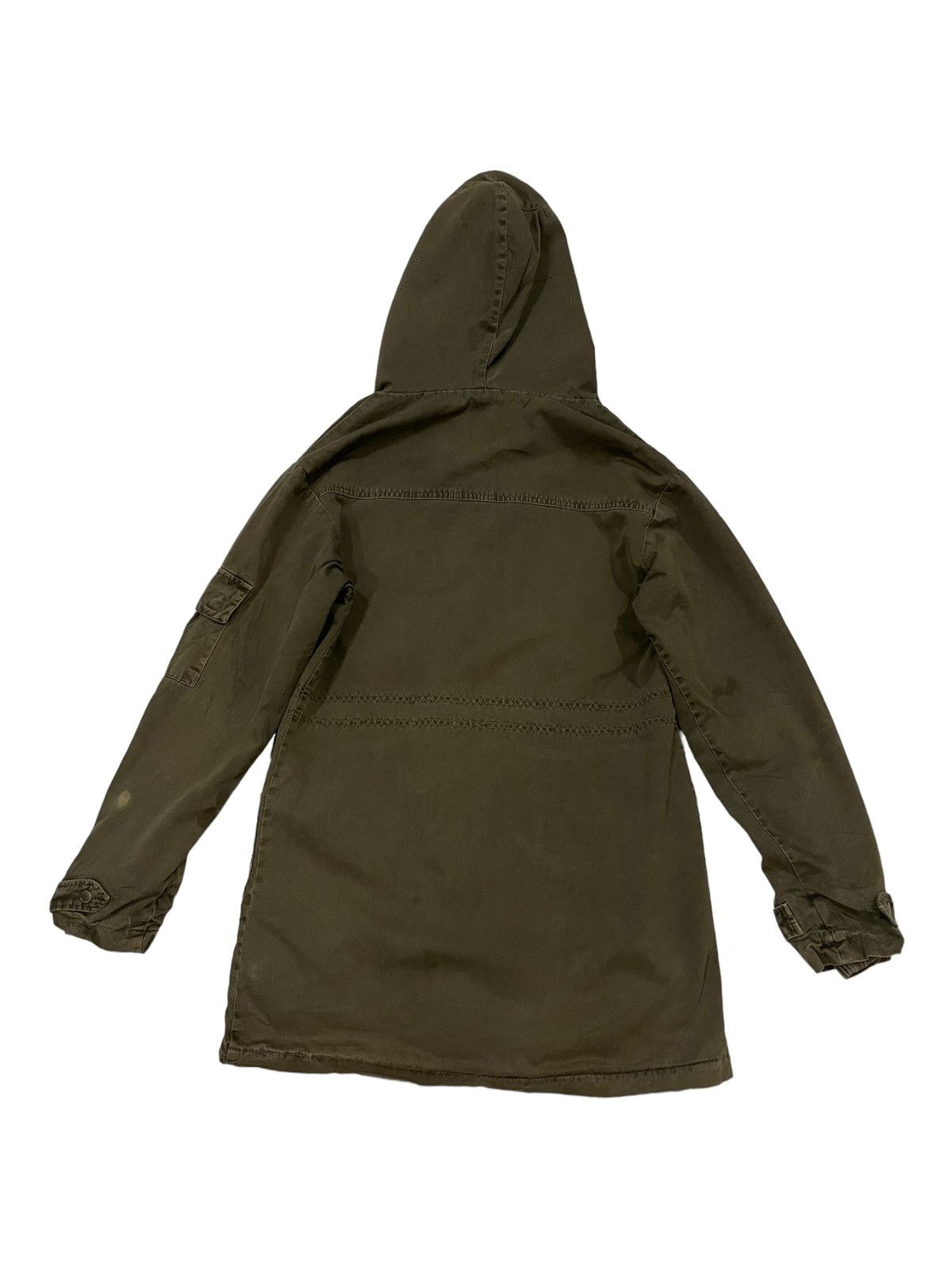 If Six Was Nine × Seditionaries × Zara Y2K Zara Trafaluc Men Zipped Hooded Parka Punk Jacket Size US S / EU 44-46 / 1 - 3 Thumbnail