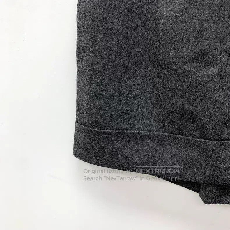 Brunello Cucinelli Brunello Cucinelli Wool half-skirt, dark gray Size 25" / US 0 / IT 36 - 4 Thumbnail