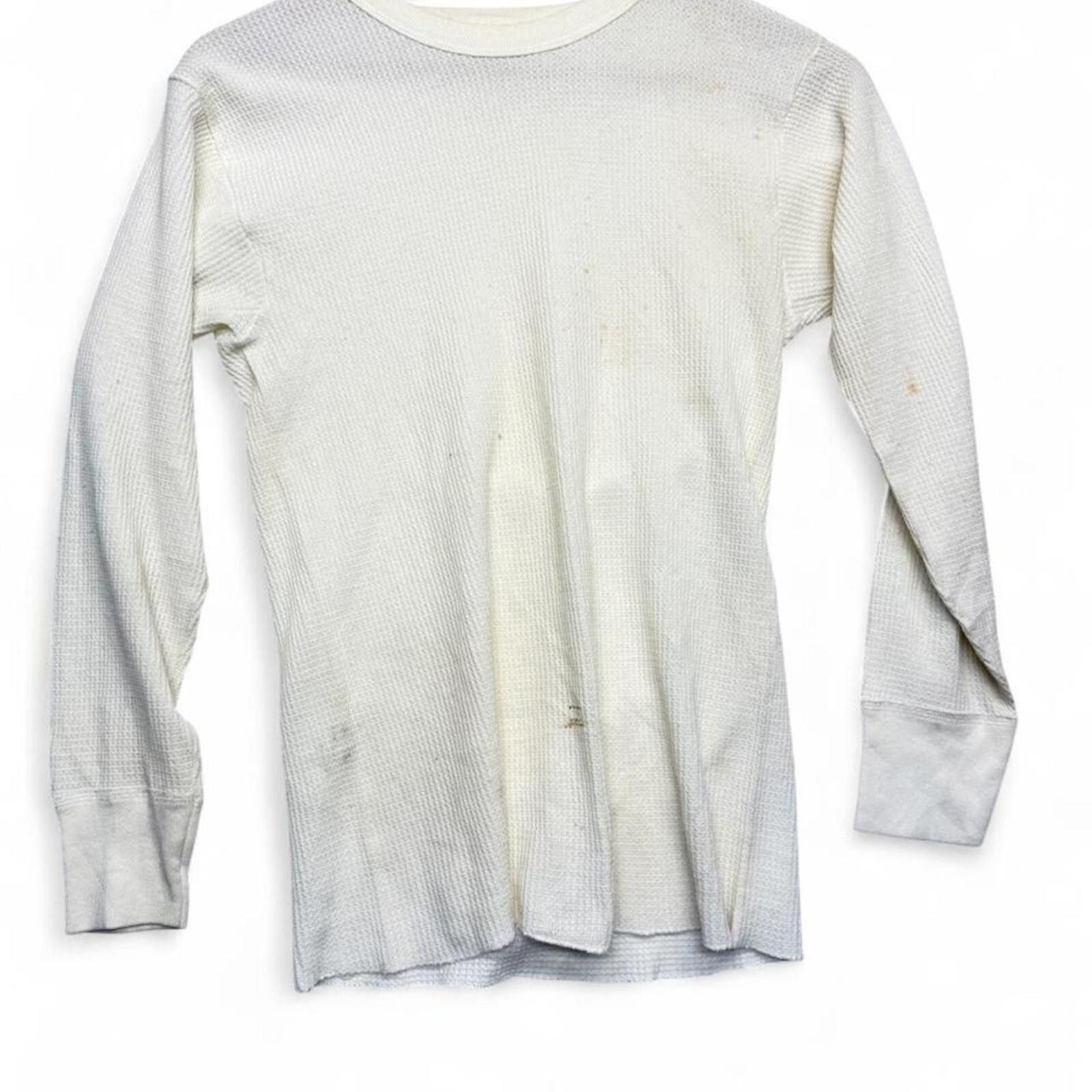 Other Thrashed vintage Handtex 1980s thermal long sleeve Size M Size US M / EU 48-50 / 2 - 1 Thumbnail