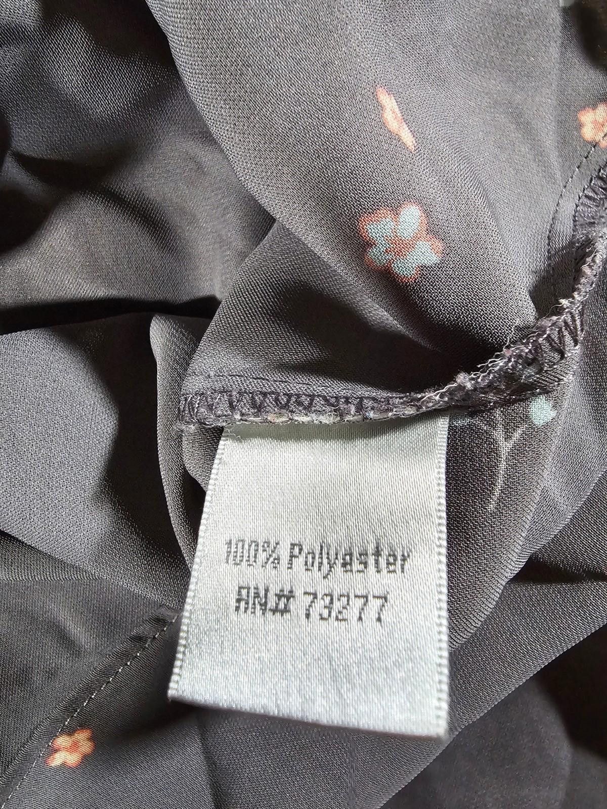 Other LC Lauren Conrad Sheer Blouse Black Floral M Size M / US 6-8 / IT 42-44 - 5 Thumbnail