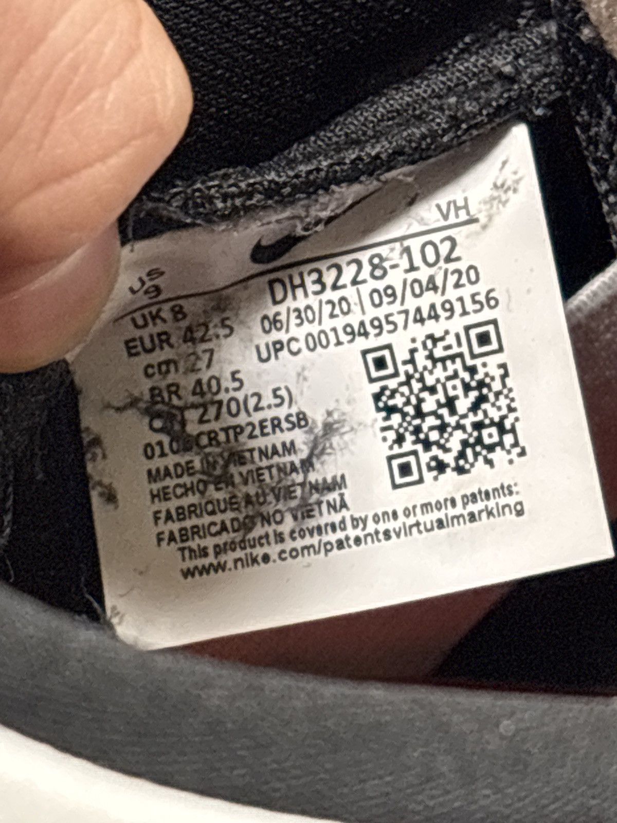 Nike × Supreme NIKE X SUPREME “PANDA” DUNK Size US 9 / EU 42 - 10 Thumbnail