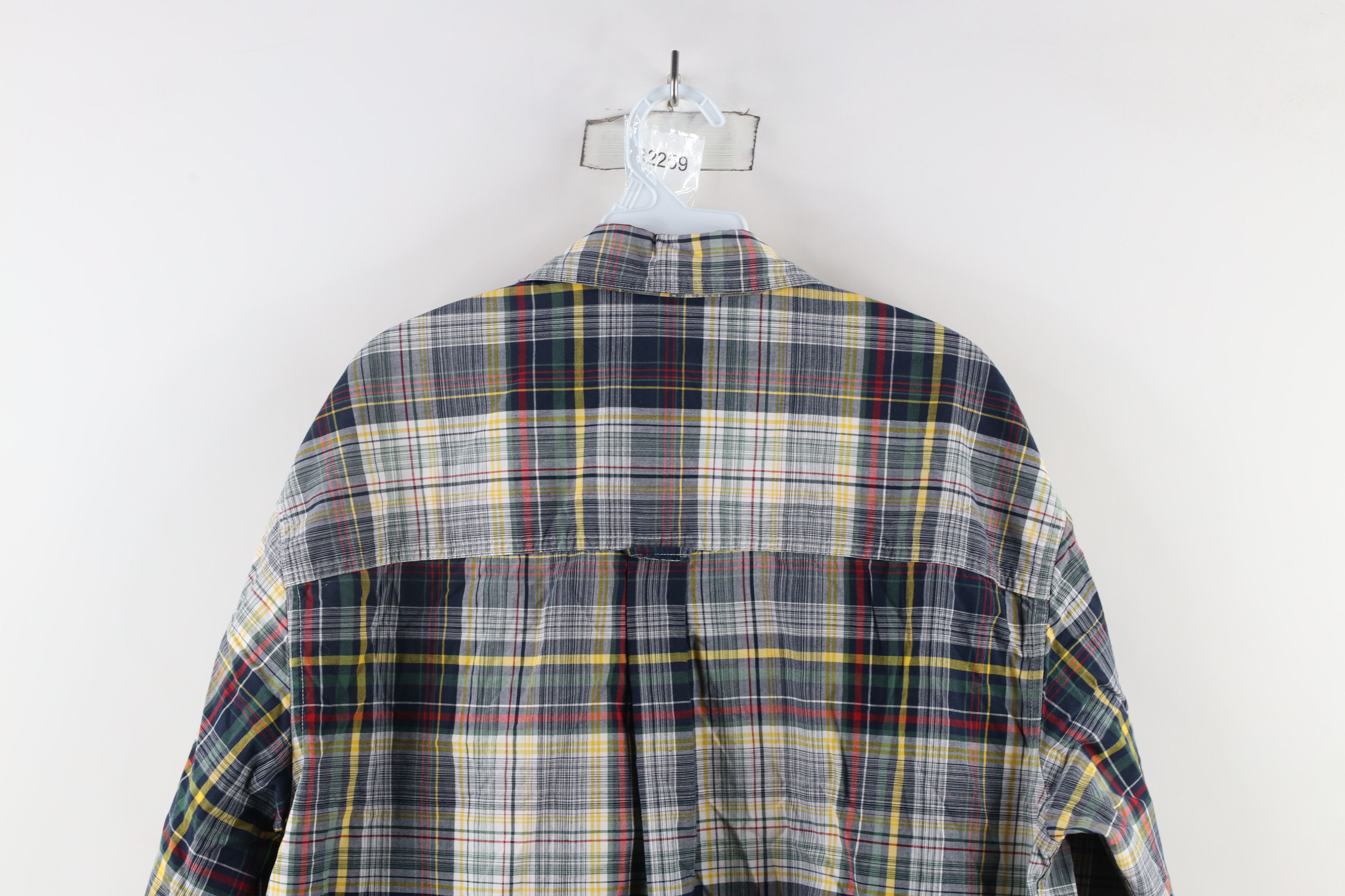 Ralph Lauren × Vintage Vintage 90s Chaps Ralph Lauren Rainbow Plaid Button Shirt Size US L / EU 52-54 / 3 - 9 Thumbnail