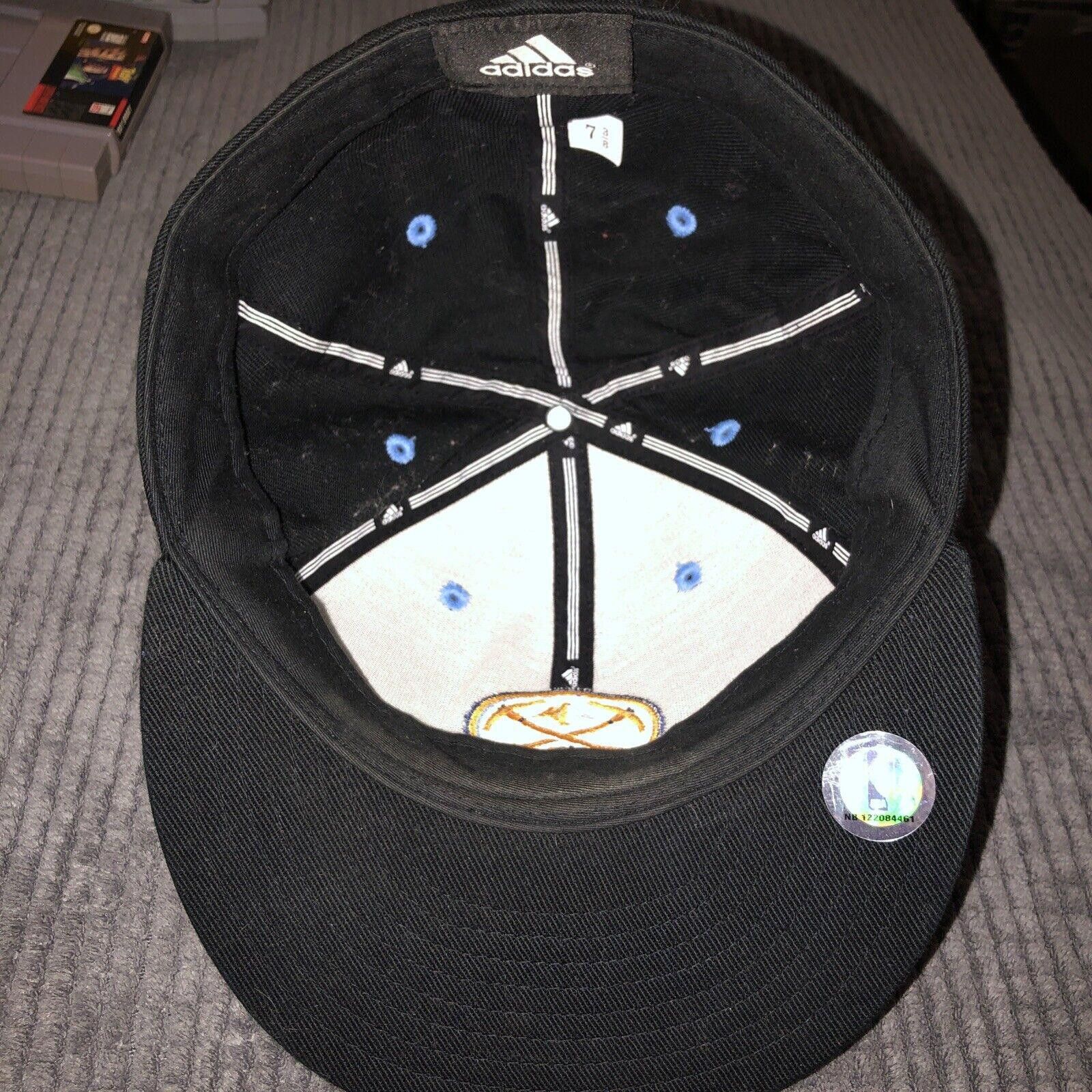 Adidas Denver Nuggets Adidas 7 3/8 Flat Bill Hat Blue Fade Size ONE SIZE - 6 Thumbnail