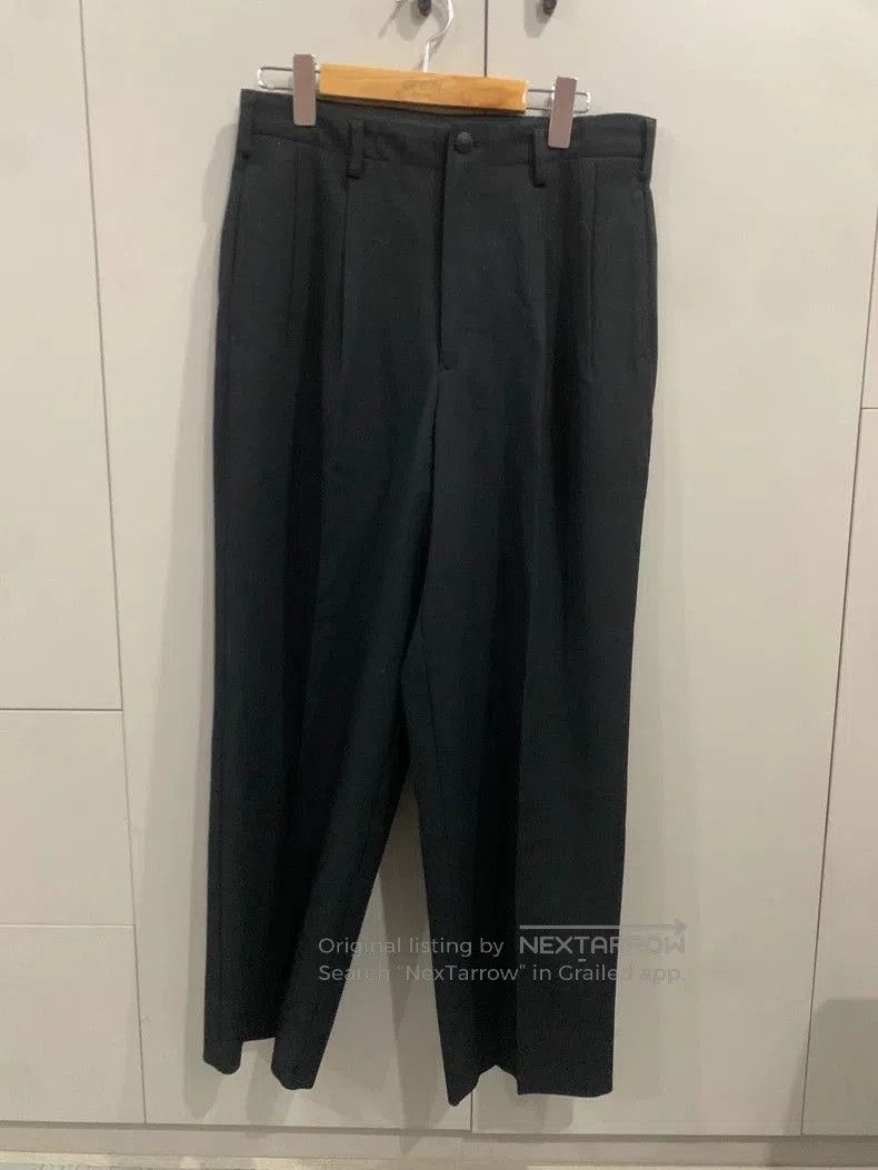 Yohji Yamamoto Yohji Yamamoto 2002AW Leather Buckle Trousers. Size US 26 / EU 42 - 1 Thumbnail