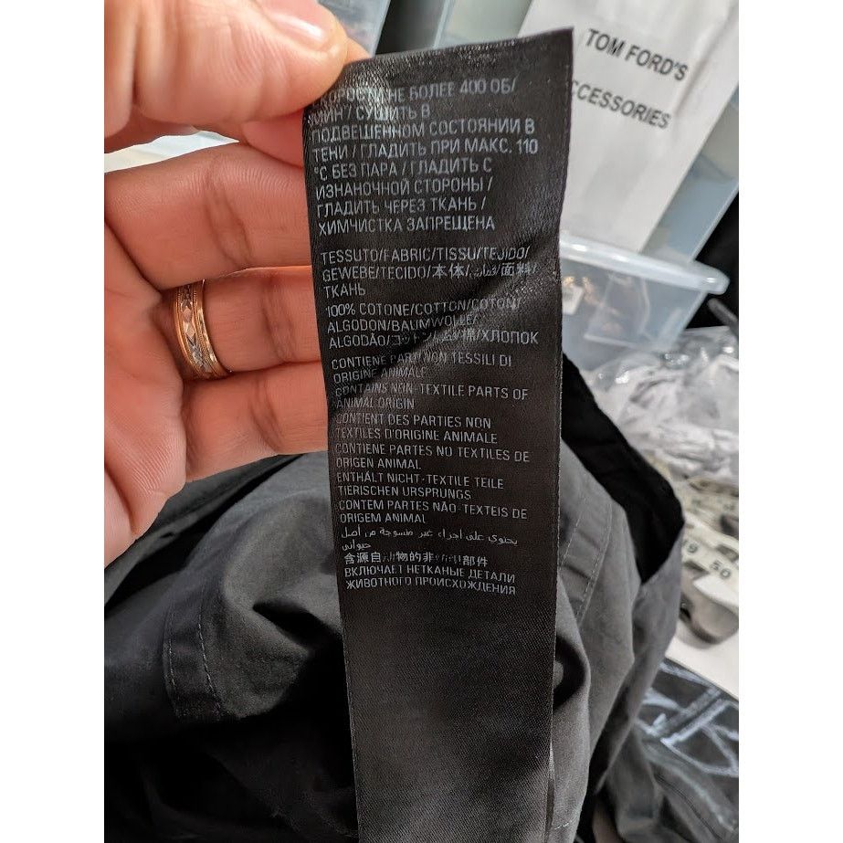Balenciaga o1rshd1 Cotton Poplin Graffiti Oversized Shirt in Black Size US L / EU 52-54 / 3 - 19 Thumbnail