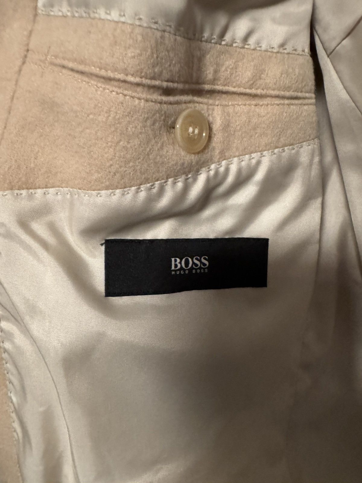 Hugo Boss Hugo Boss Camel Hair Blazer S 48 Size 48R - 3 Thumbnail