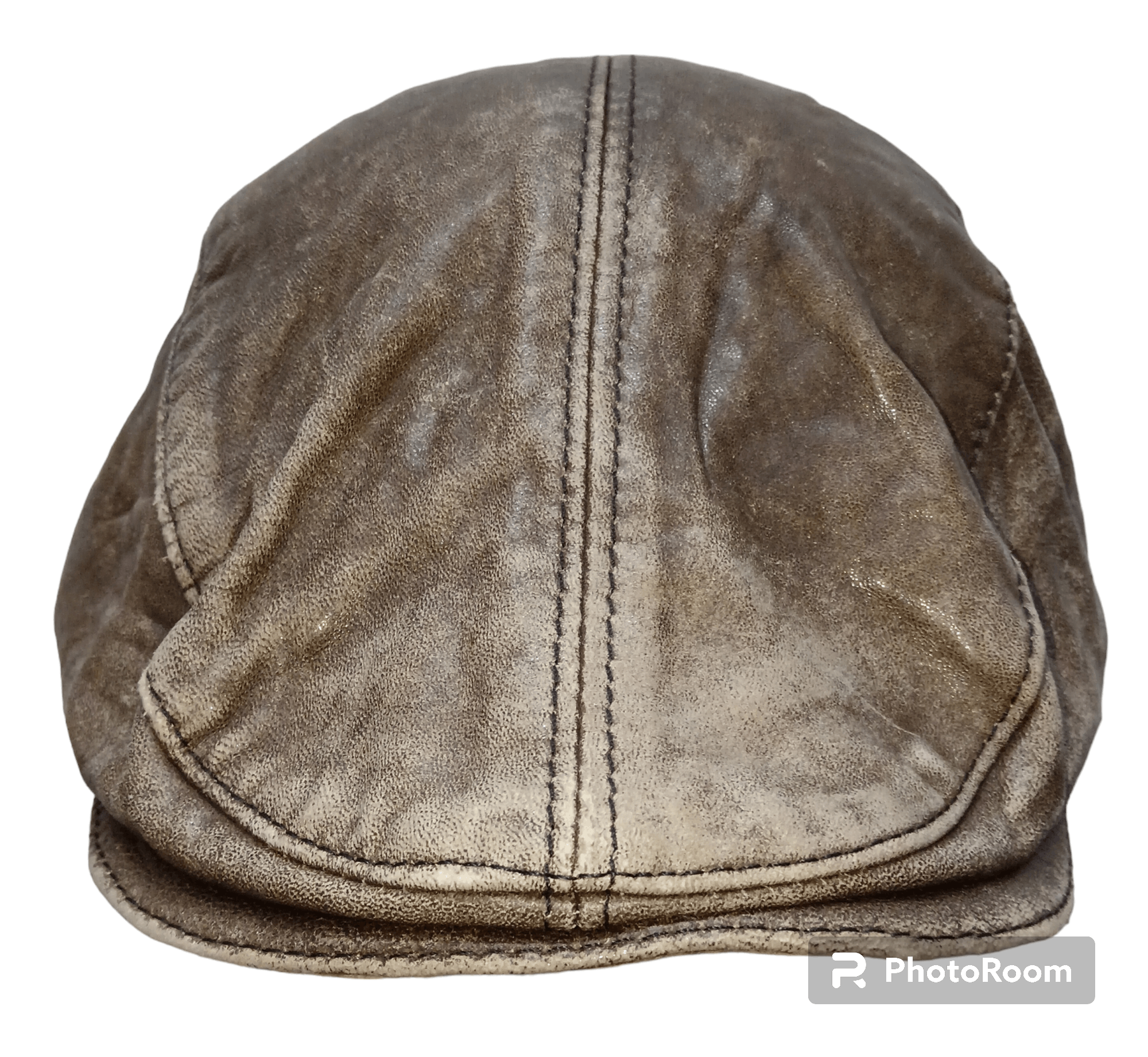 Genuine Leather × Vintage VELMA LEATHER BARETTA HAT Size ONE SIZE - 2 Thumbnail
